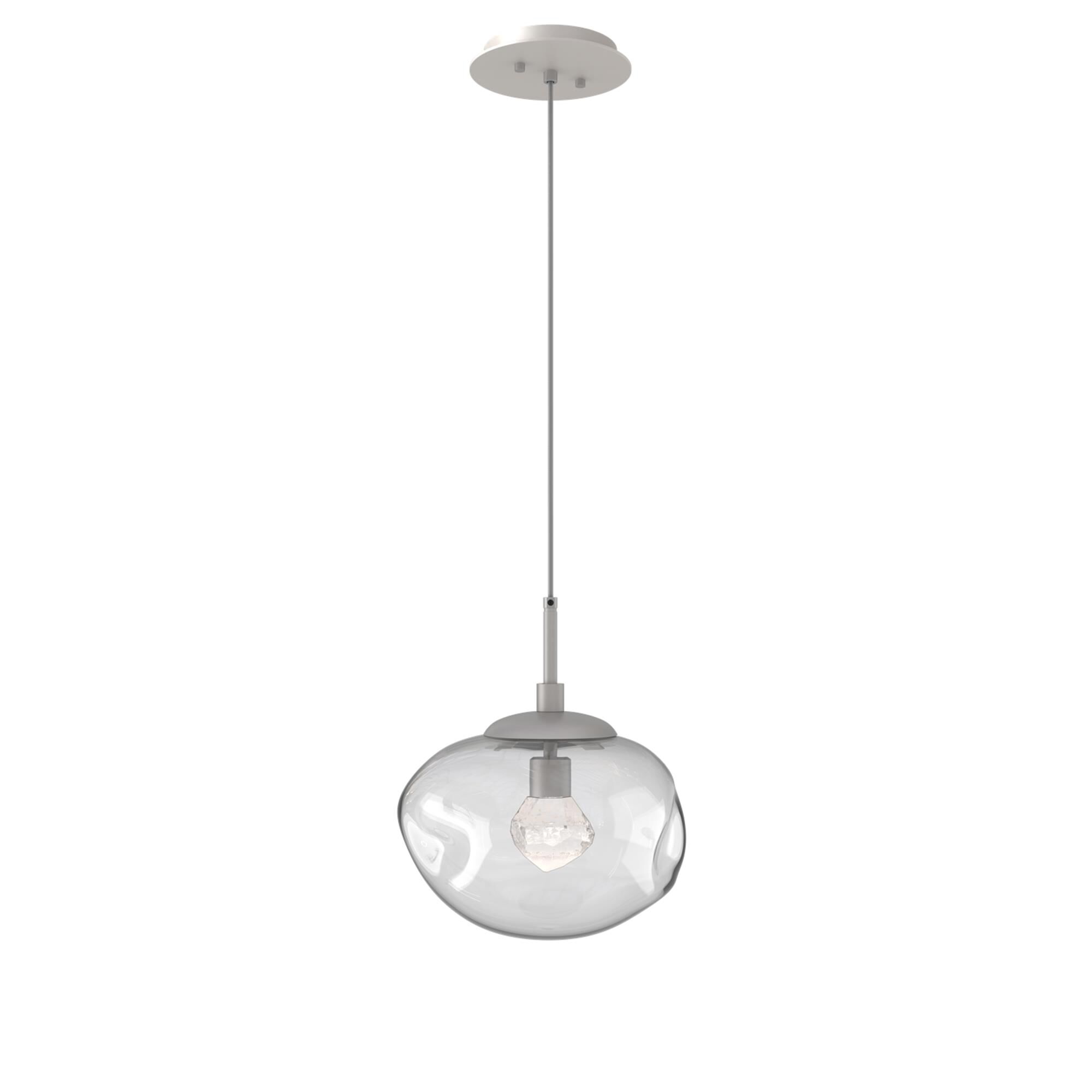 Shown in Metallic Beige Silver finish and Zircon Inner Clear Outer glass