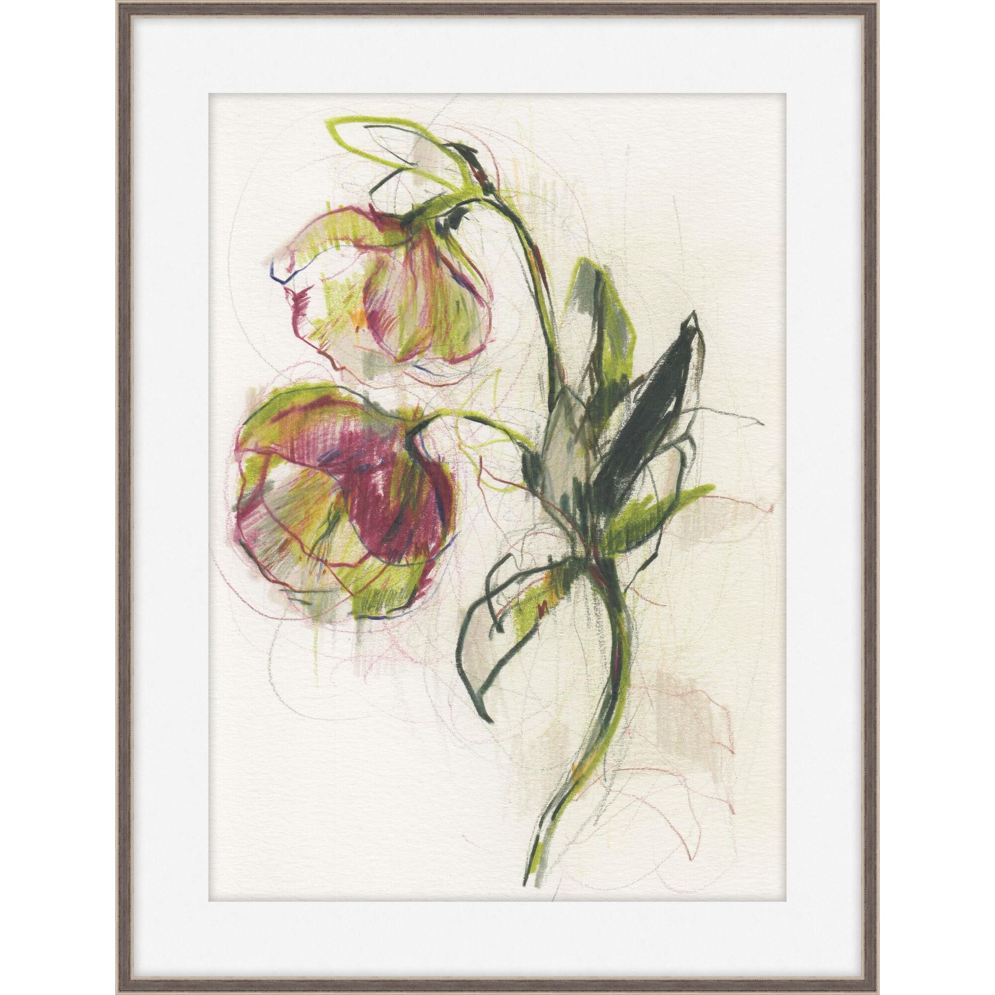 Claudia Lowry Hellebores Print by LEVEL57
