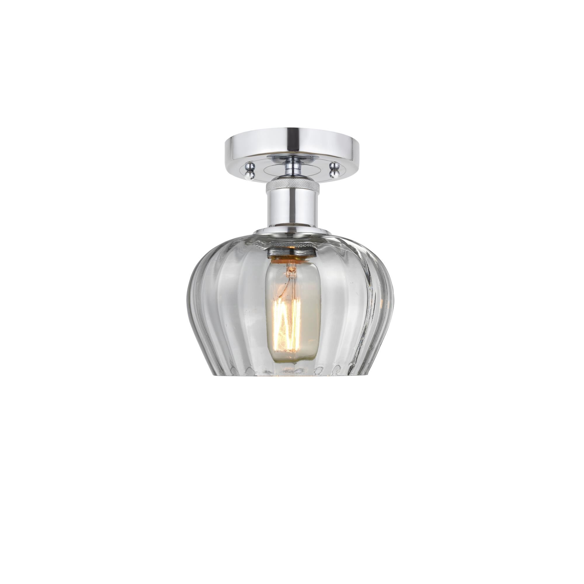 Shown in Polished Chrome, Clear finish and Clear glass and Clear Glass shade