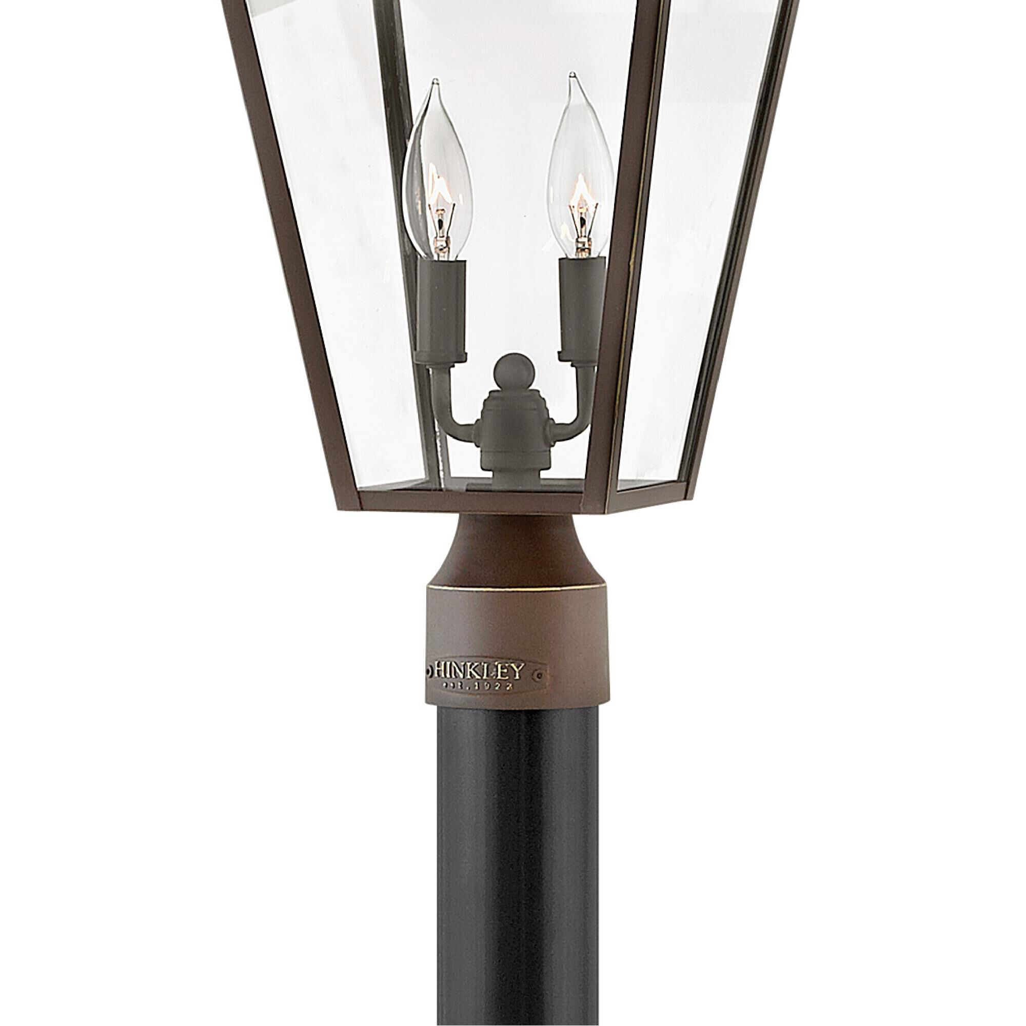Alford Place 20 Inch Tall 2 Light LED Outdoor Post Lamp by Hinkley Lighting