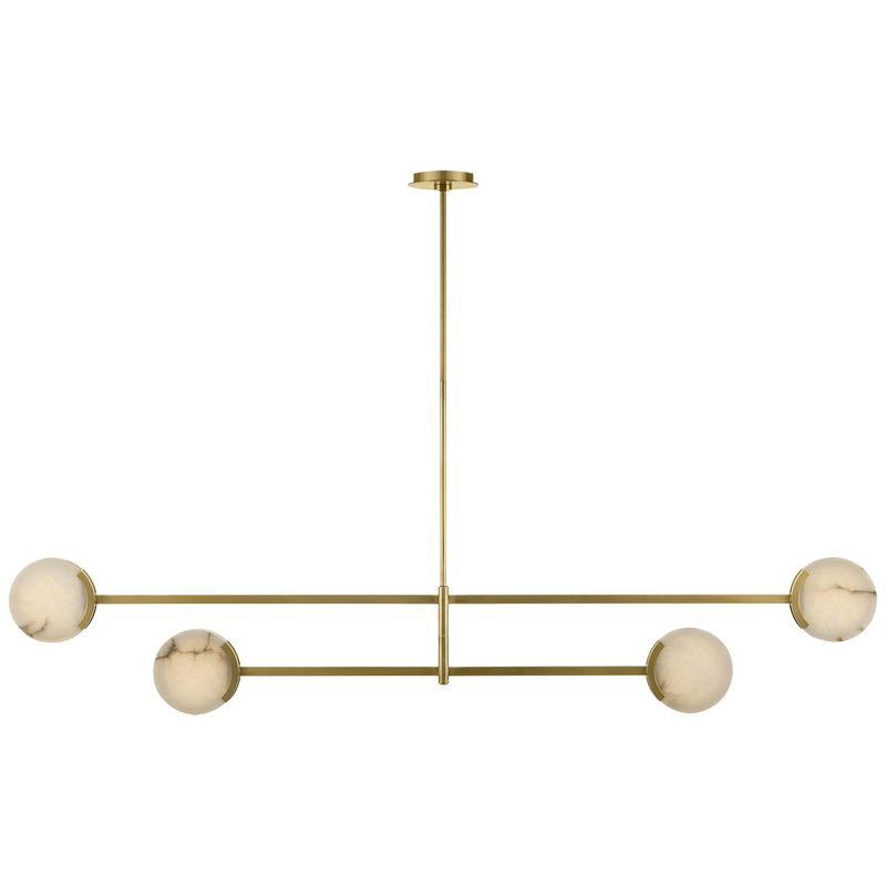 Kelly Wearstler Melange 72 Inch Linear Suspension Light by Visual Comfort Signature