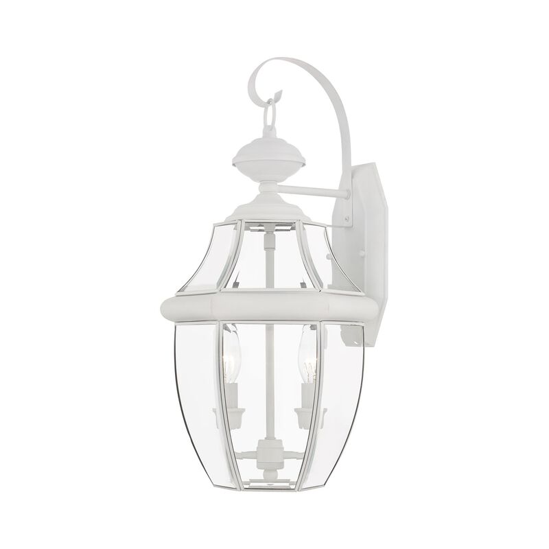 Monterey 20 Inch Tall 2 Light Outdoor Wall Light by Livex Lighting