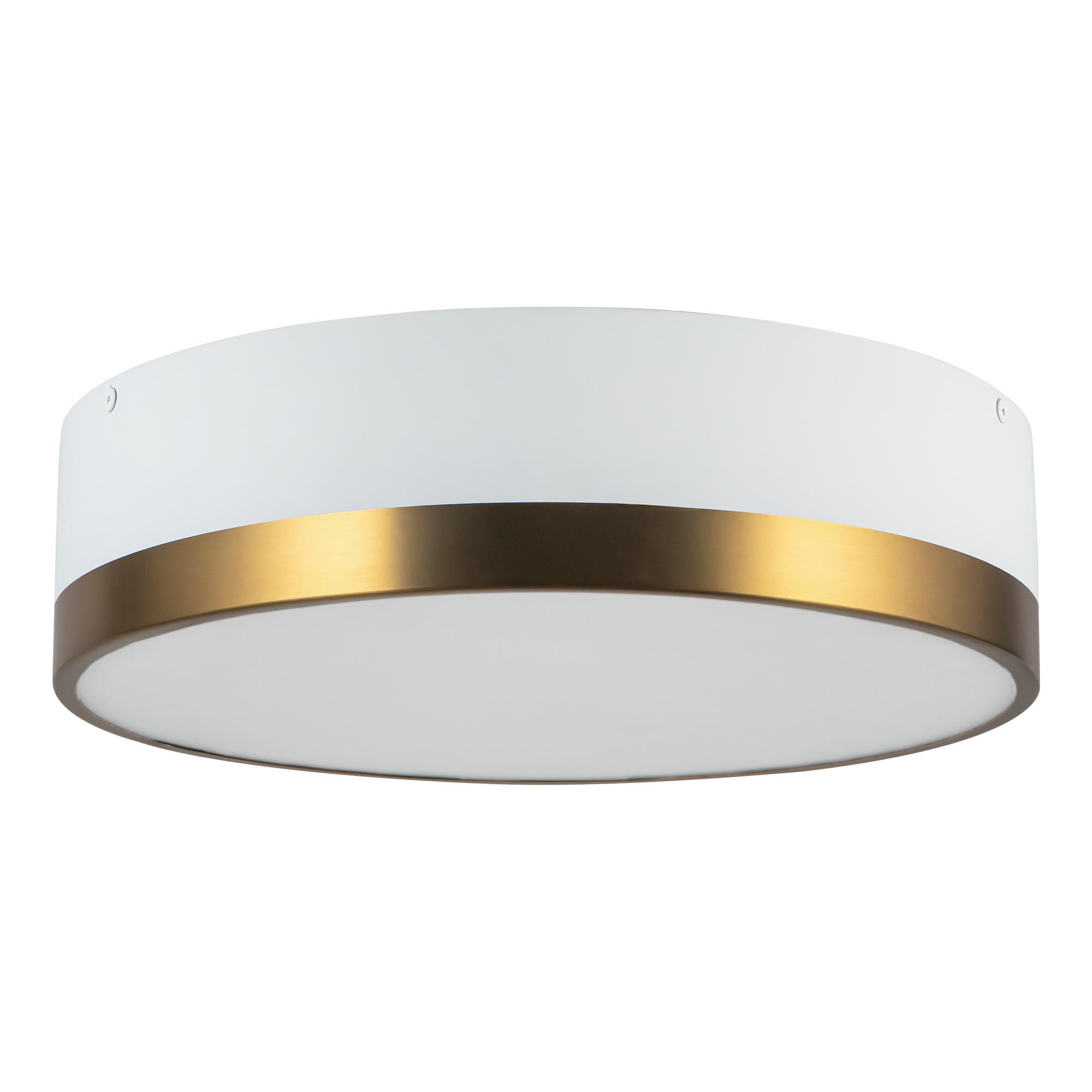 Brisbane 16 Inch 3 Light Flush Mount,