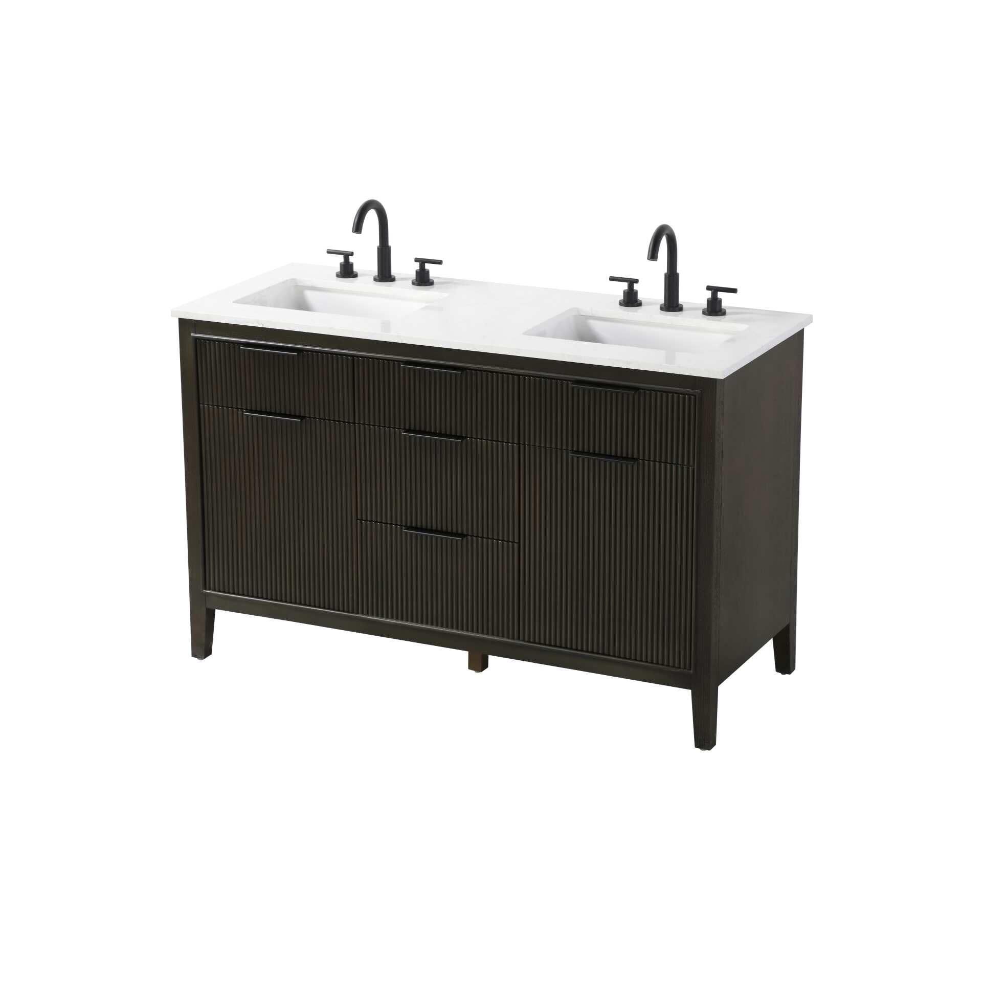 Shown in Chocolate Oak finish