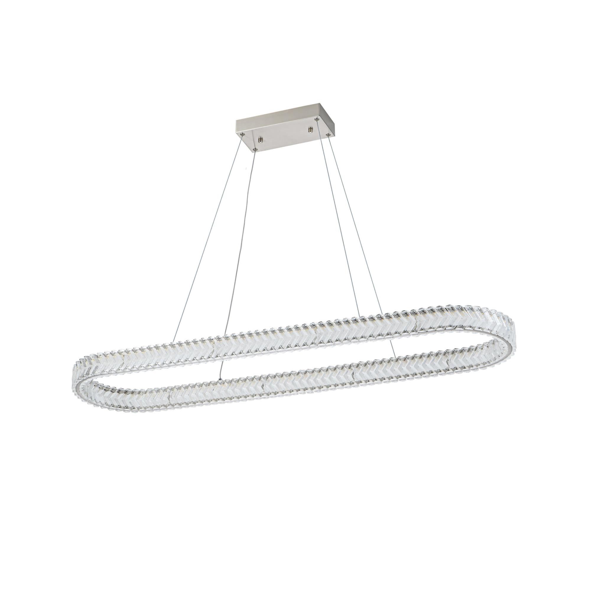 Chevron 47 Inch Linear Suspension Light by Artcraft