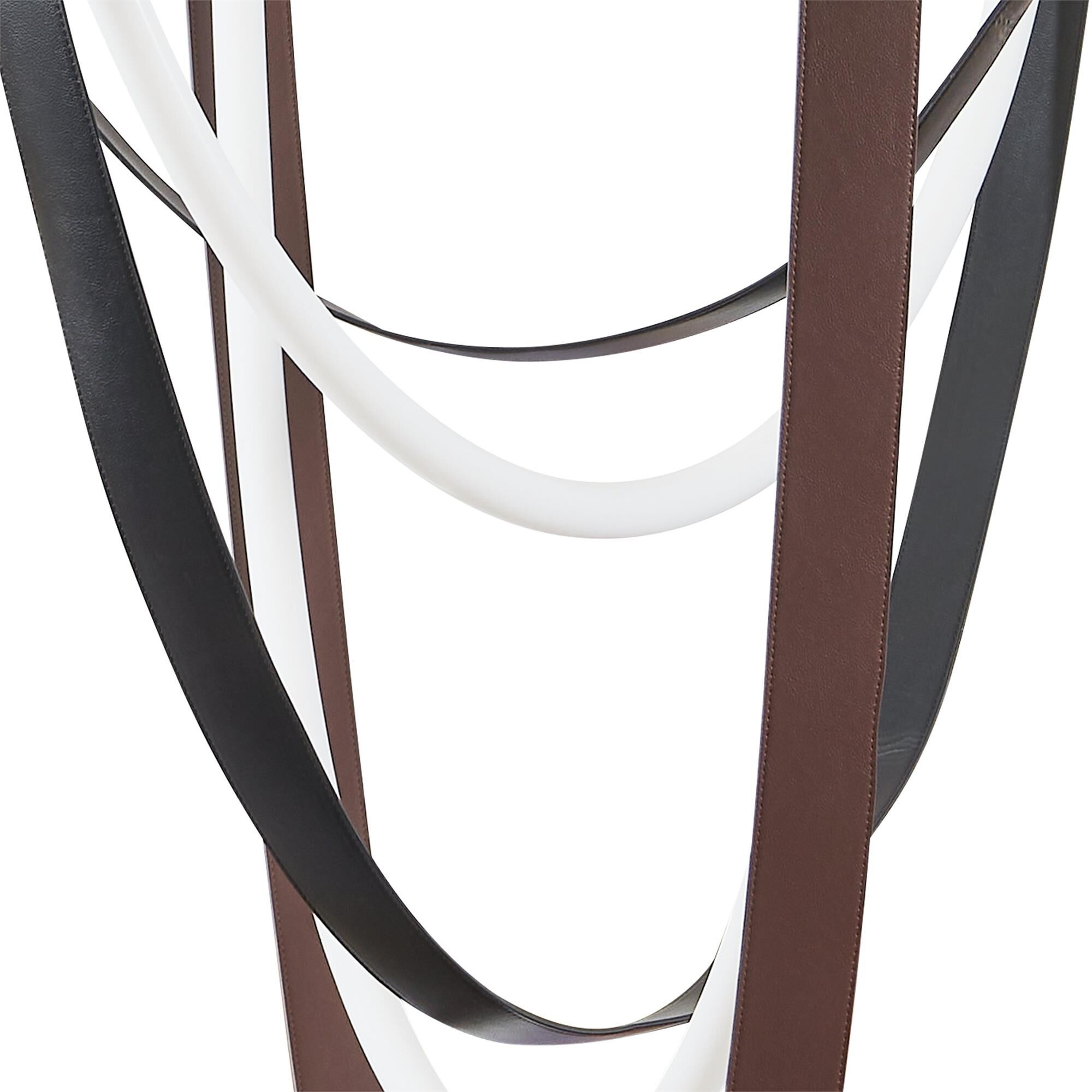 Shown in Champagne Gold finish and White shade