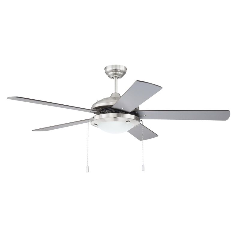 Nikia 52 Inch Ceiling Fan with Light Kit by Craftmade