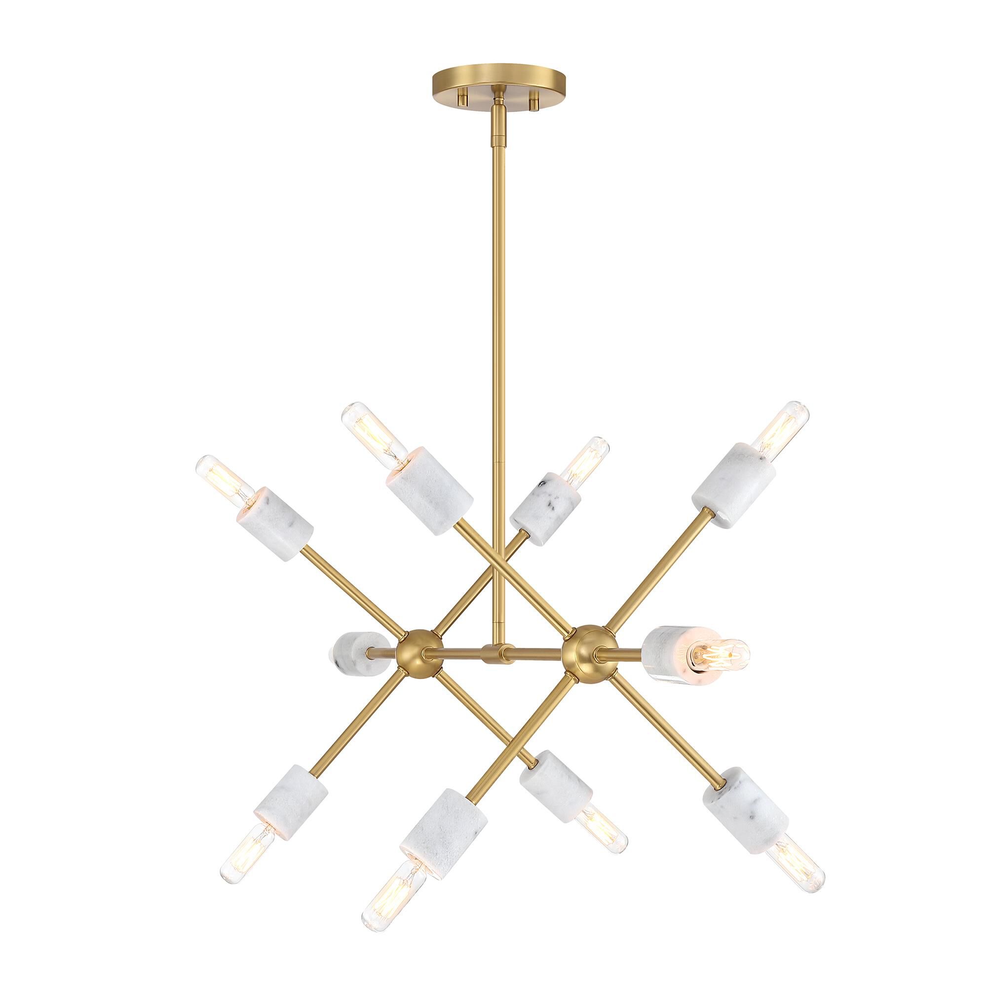 Star Dust 35 Inch Linear Suspension Light by Designers Fountain