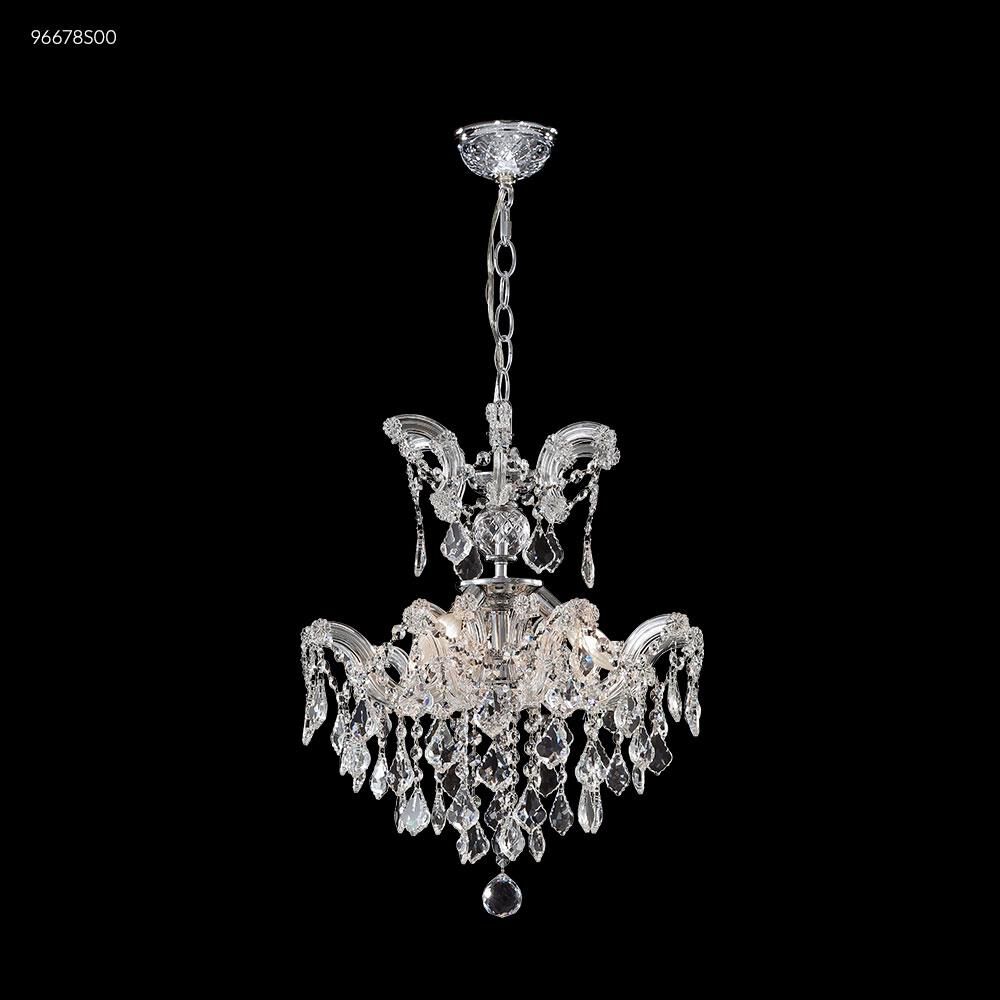 Maria Theresa Grand Collection 16 Inch 3 Light Mini Chandelier by James R. Moder