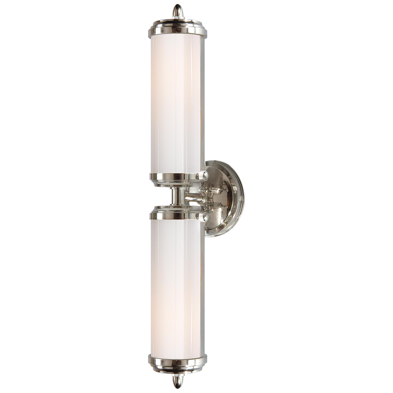 Thomas O'Brien Merchant 20 Inch 2 Light Bath Vanity Light by Visual Comfort Signature Collection