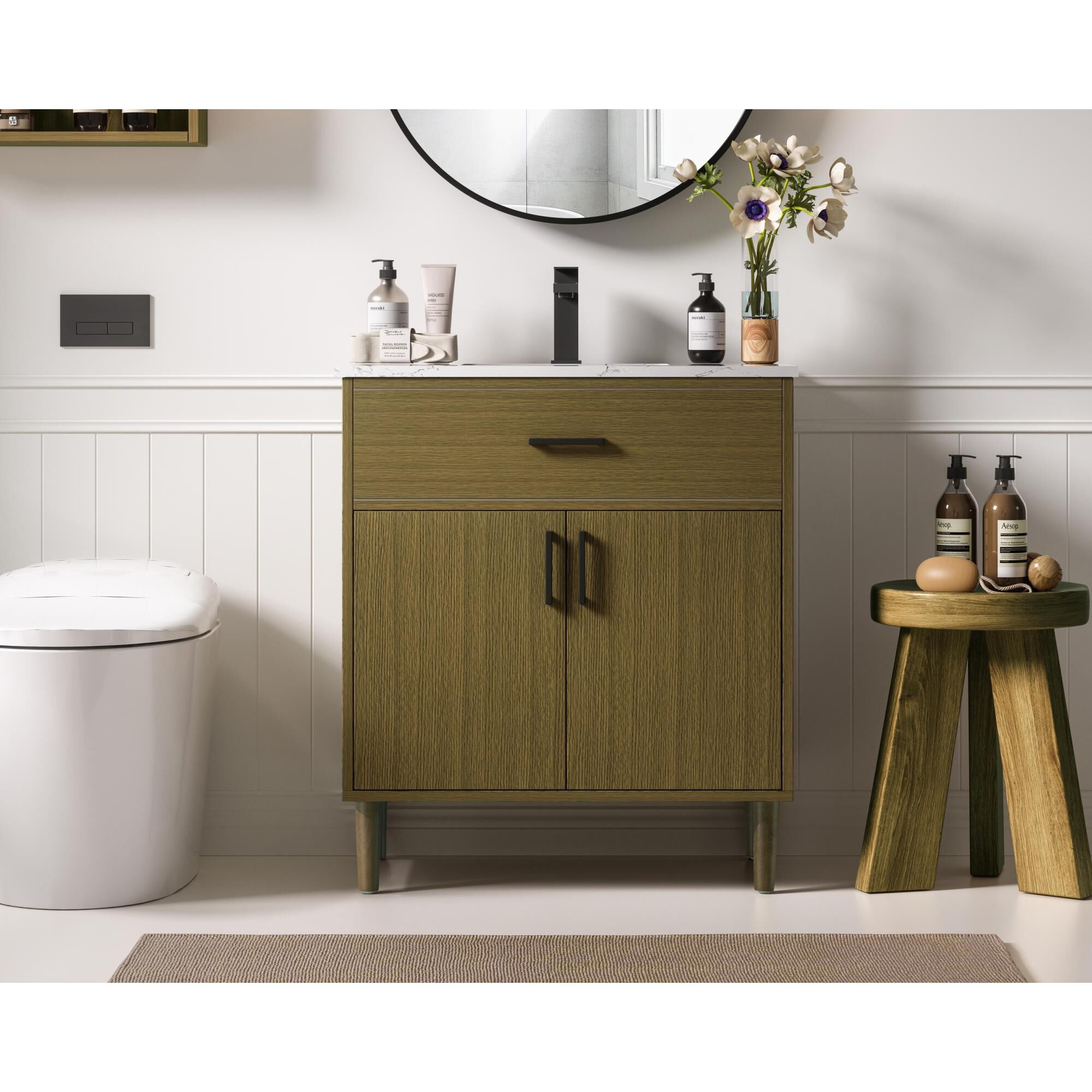 Chandler 30 Inch Bath Vanity by Elegant Dcor