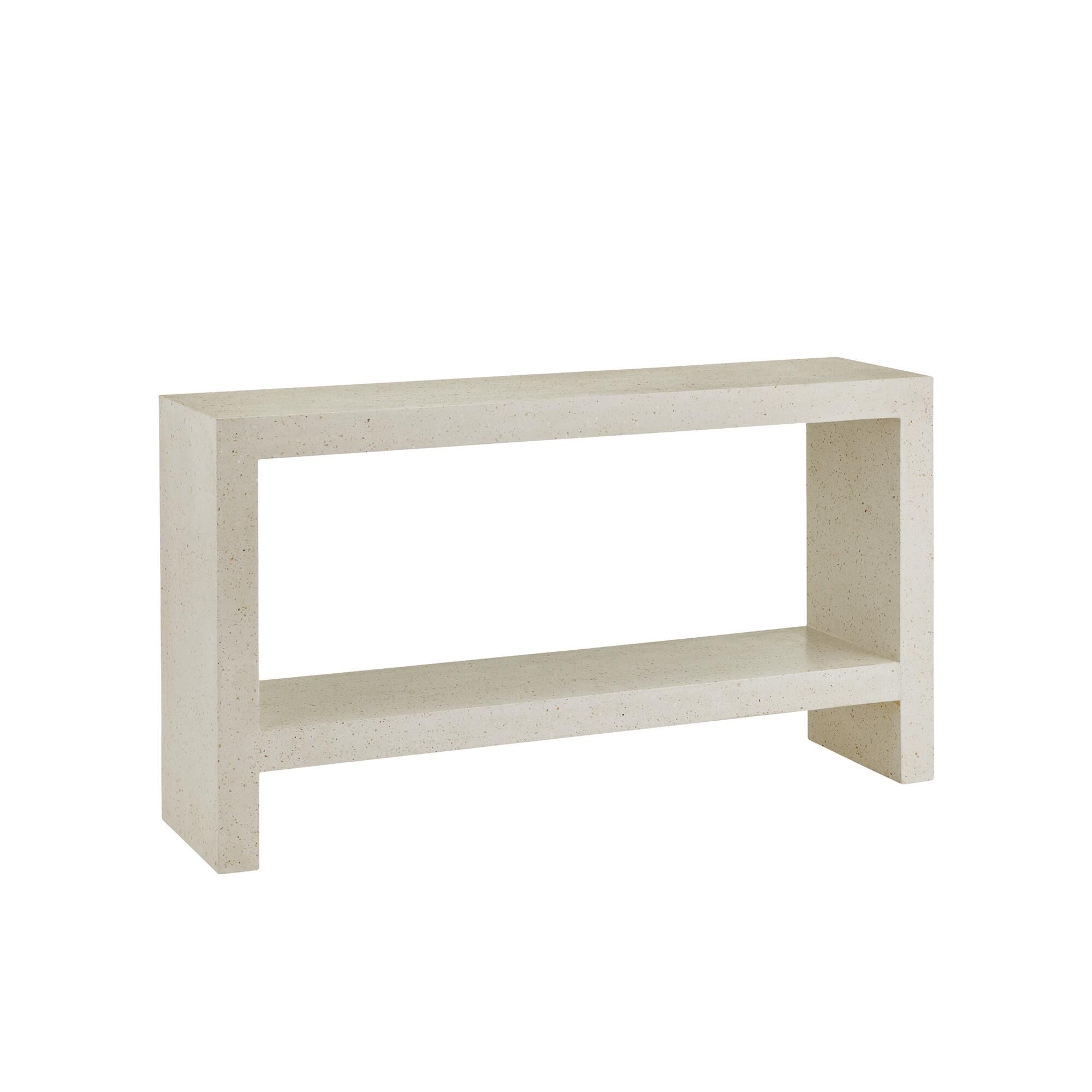 Shown in Ivory Terrazzo finish