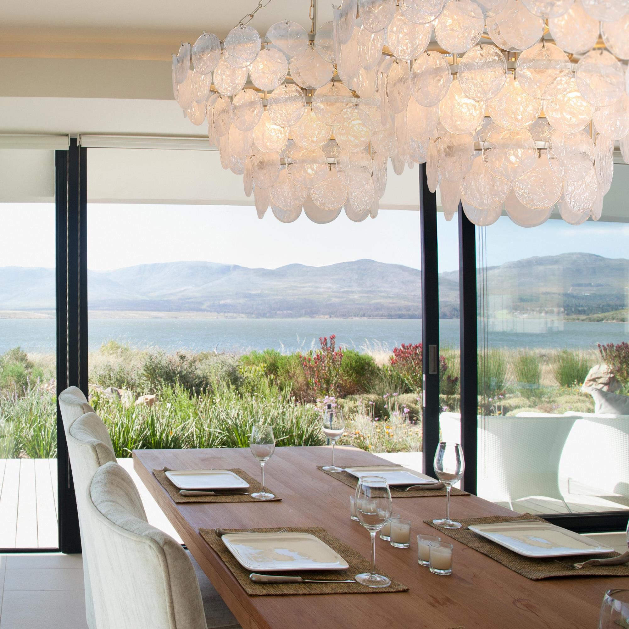 Cascada 27 Inch Large Pendant by Golden Lighting