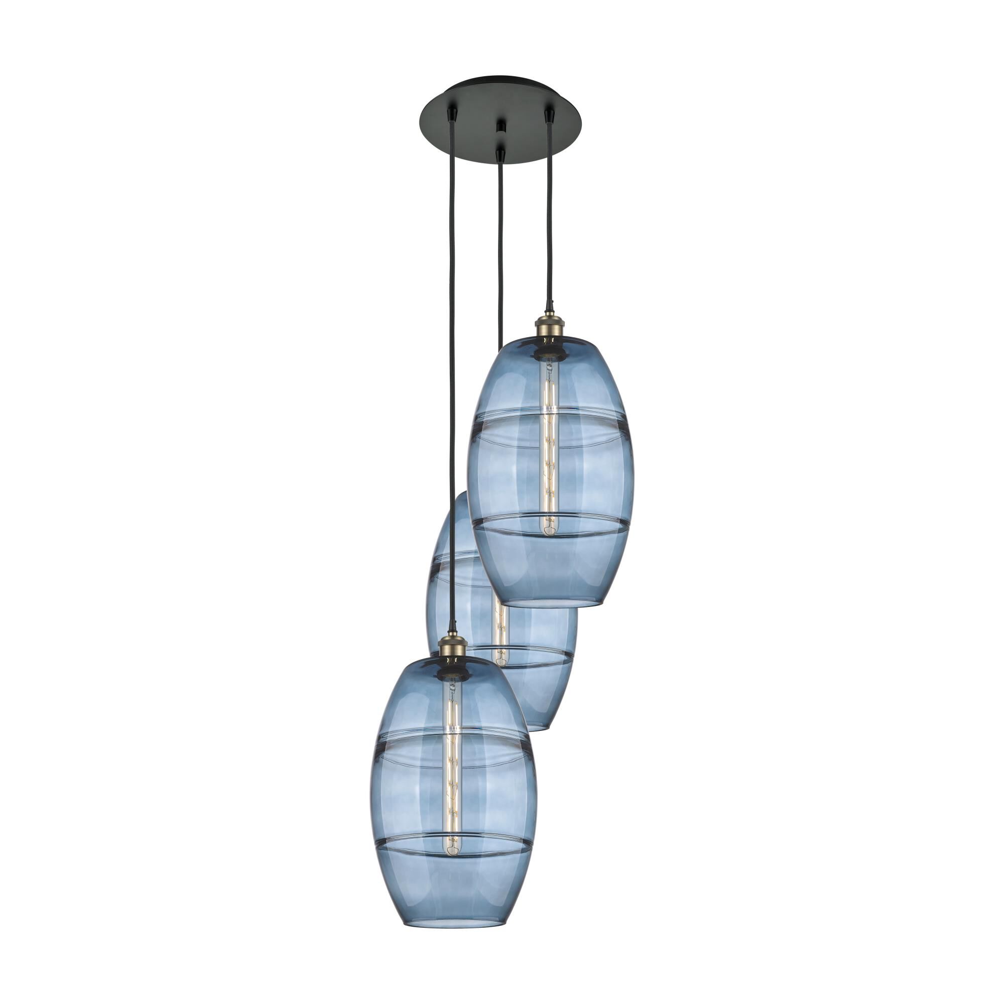 Bruno Marashlian Vaz 17 Inch Multi Light Pendant by Innovations Lighting