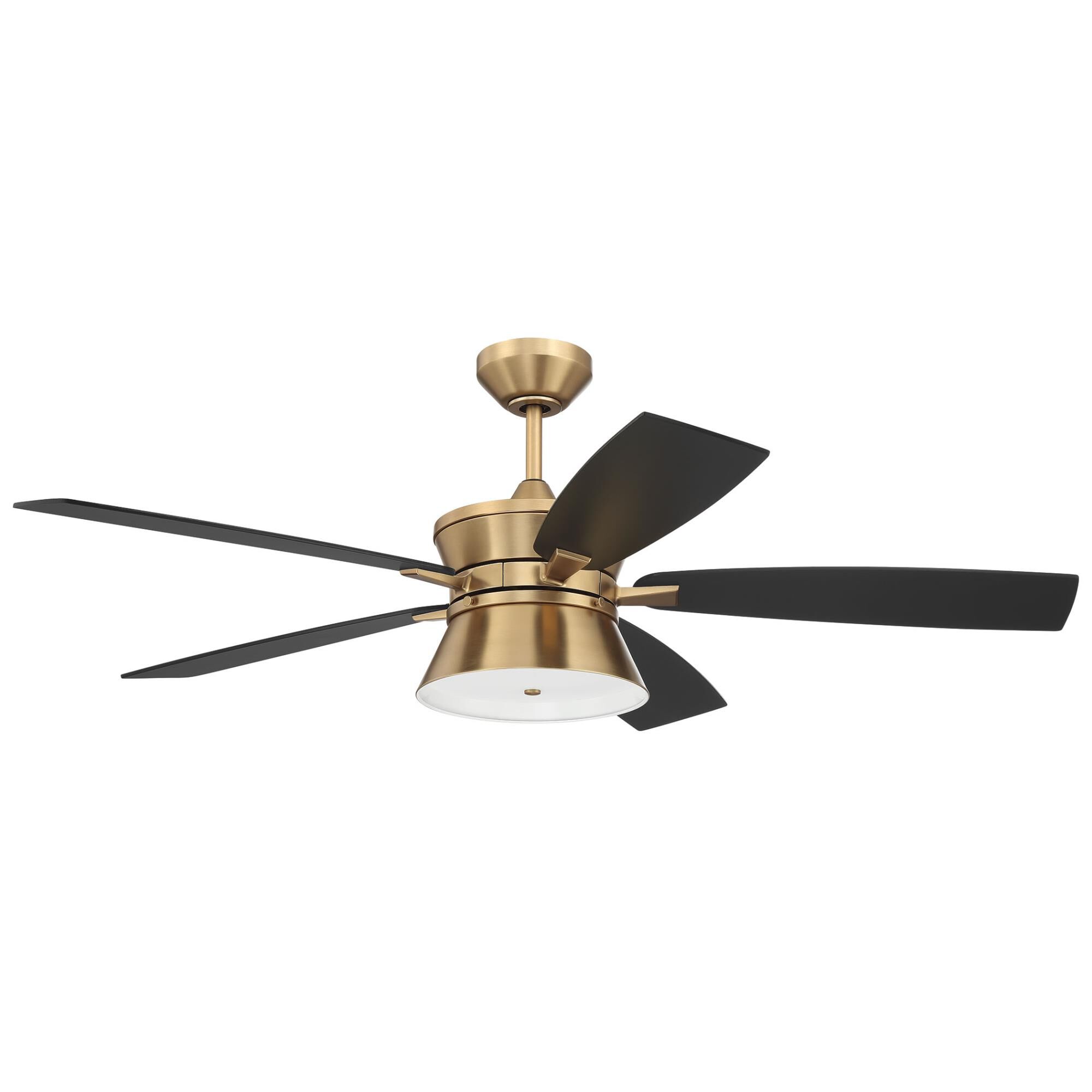 Dominick 52 Inch Ceiling Fan with Light Kit by Craftmade