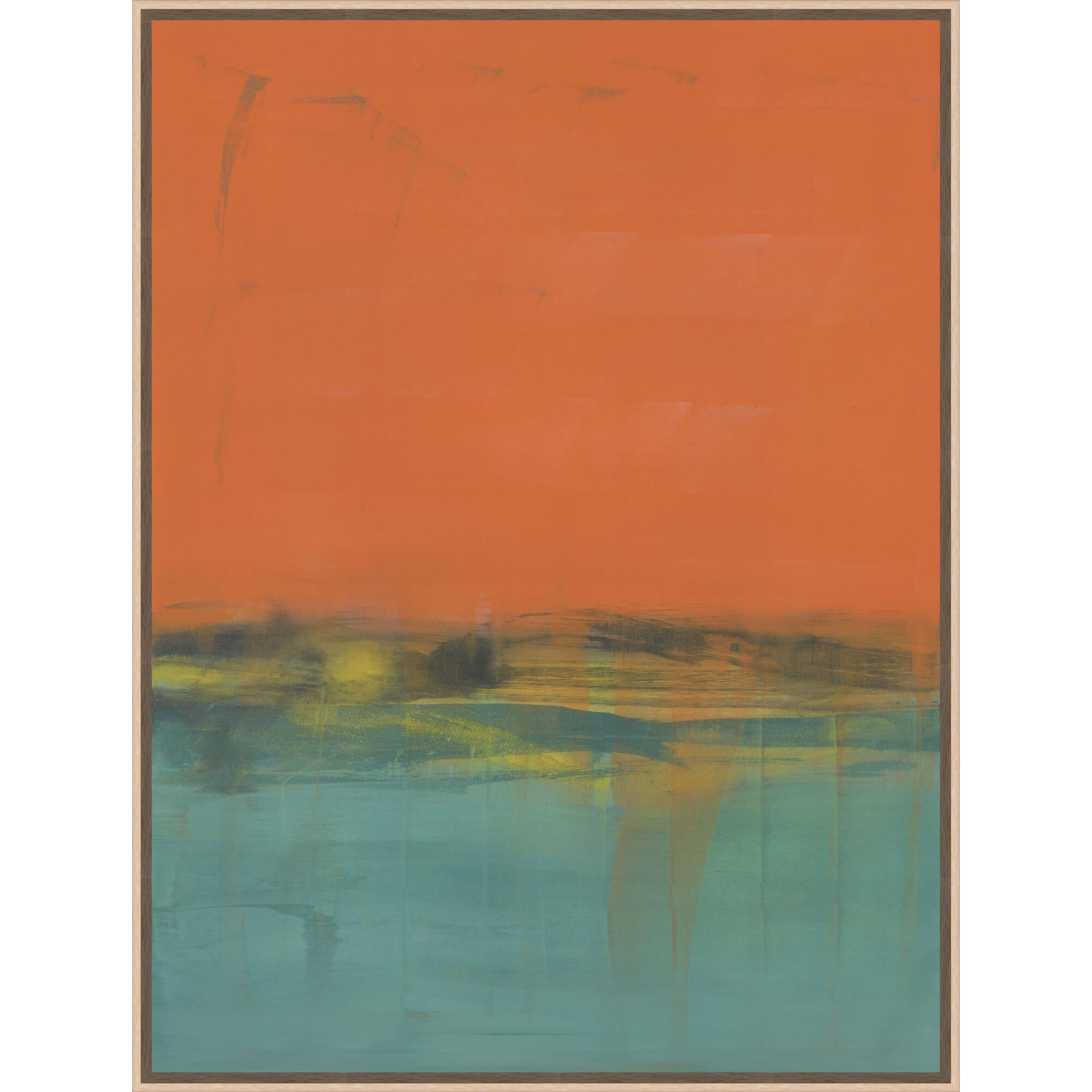 Orange Sky Print by LEVEL57