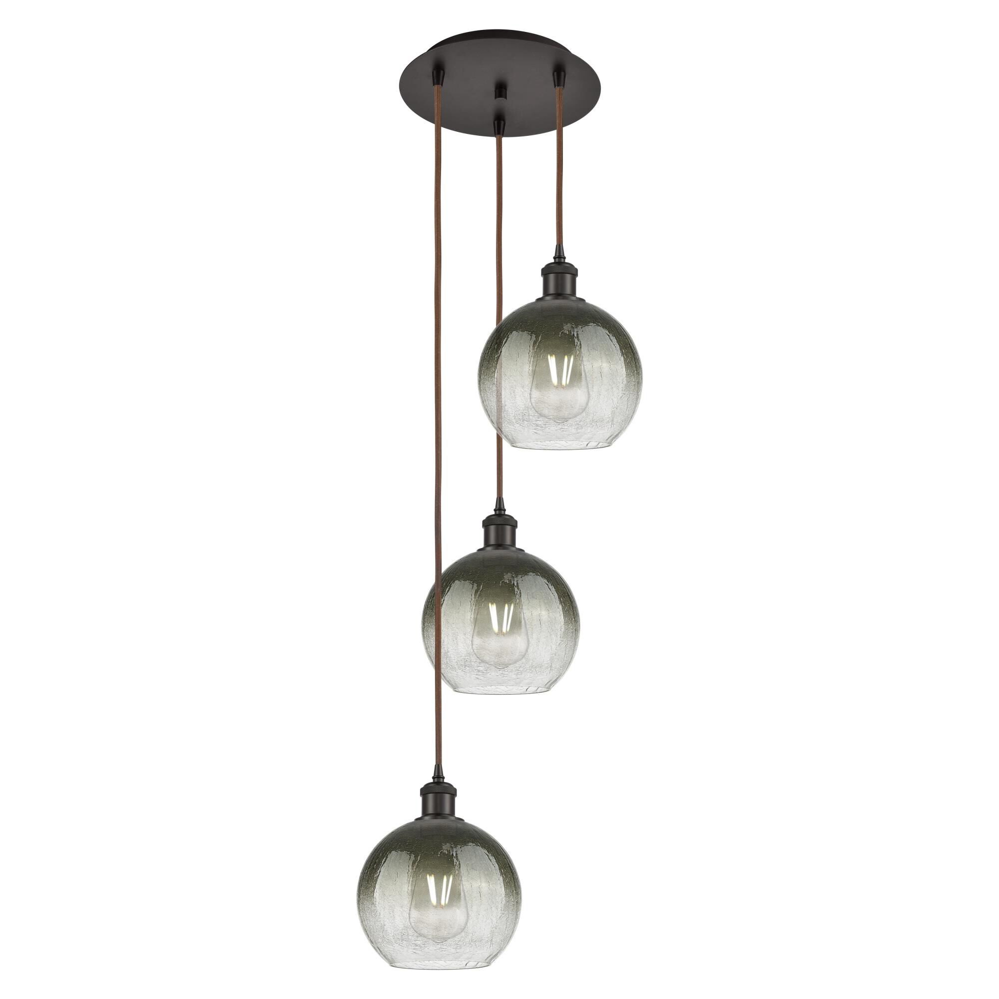 Bruno Marashlian Brookhaven Globe 15 Inch Multi Light Pendant by Innovations Lighting