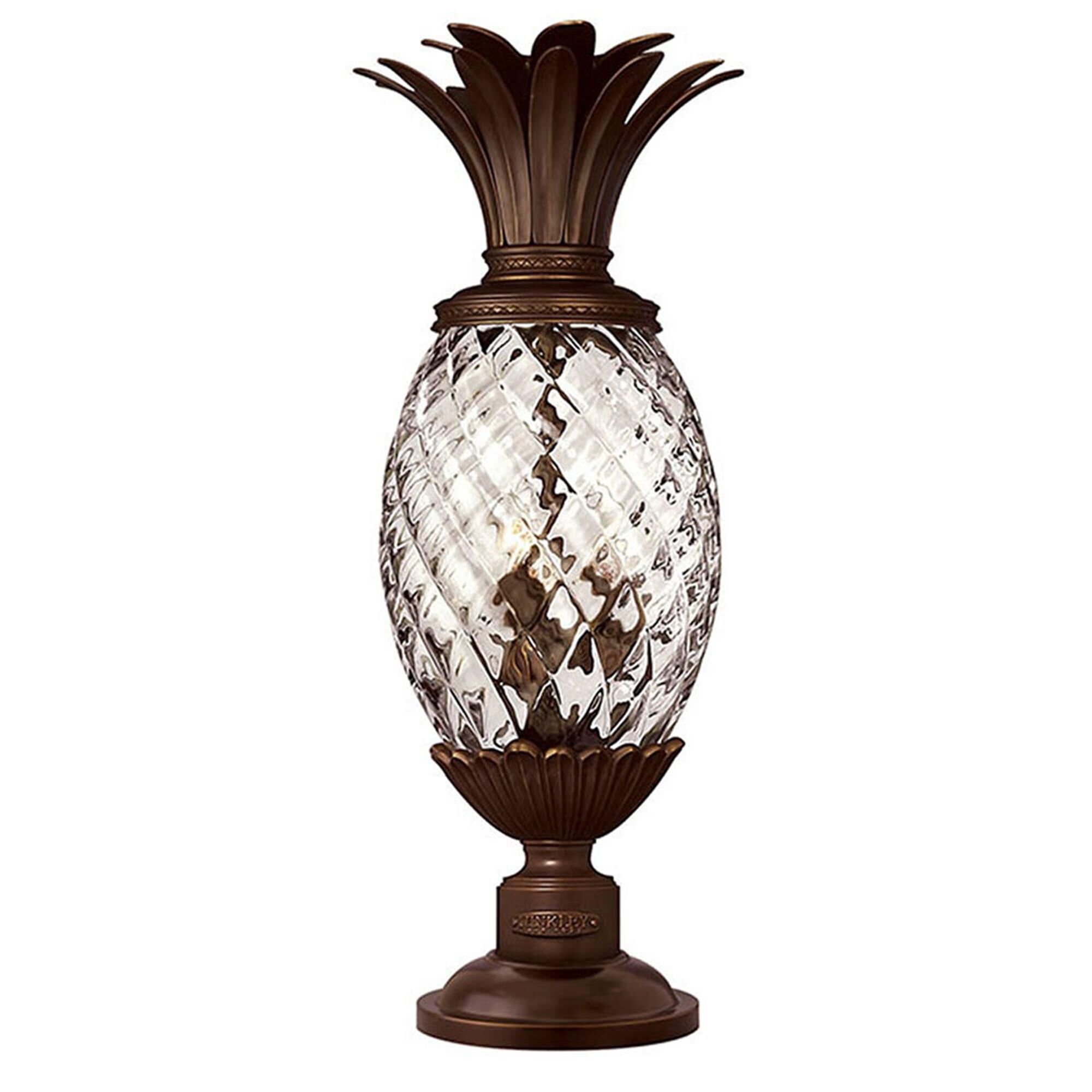 Shown in Copper Bronze finish and Clear Optic glass