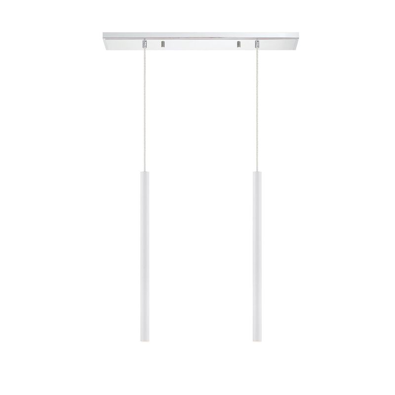 Forest 30 Inch 2 Light LED Linear Suspension Light by Z-Lite
