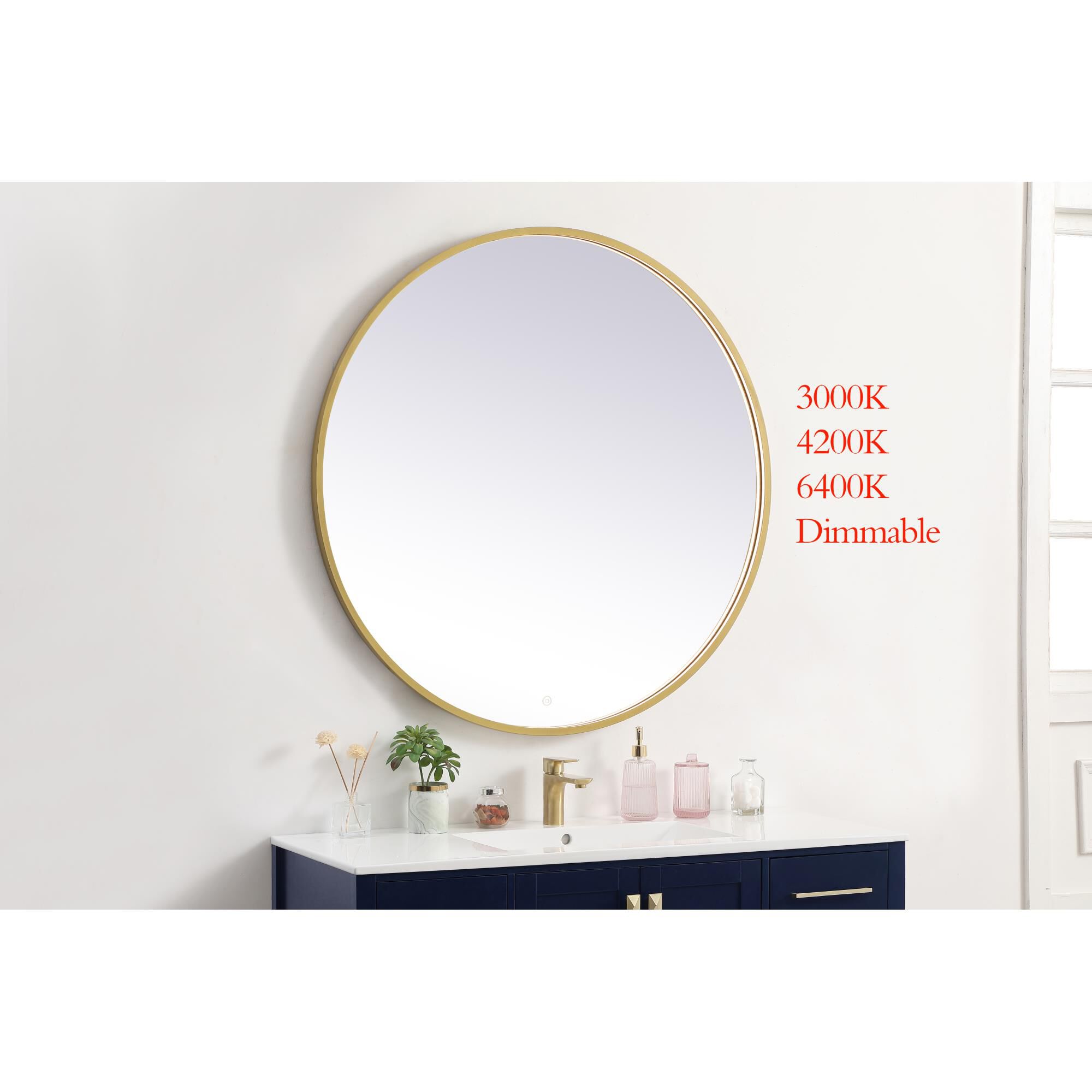 Pier LED Lighted Mirror by Elegant Decor