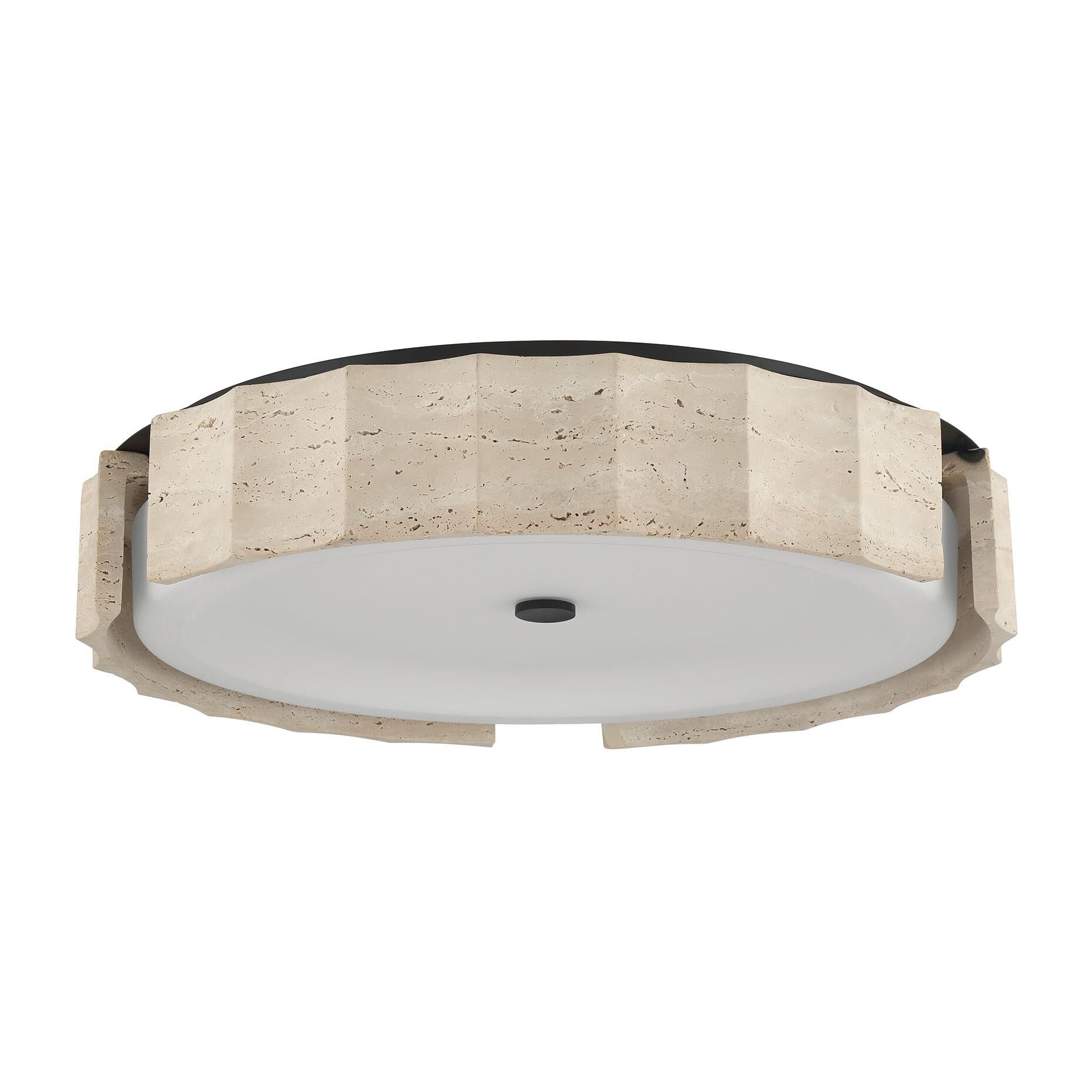 Shown in Matte Black finish and Opal Etched glass