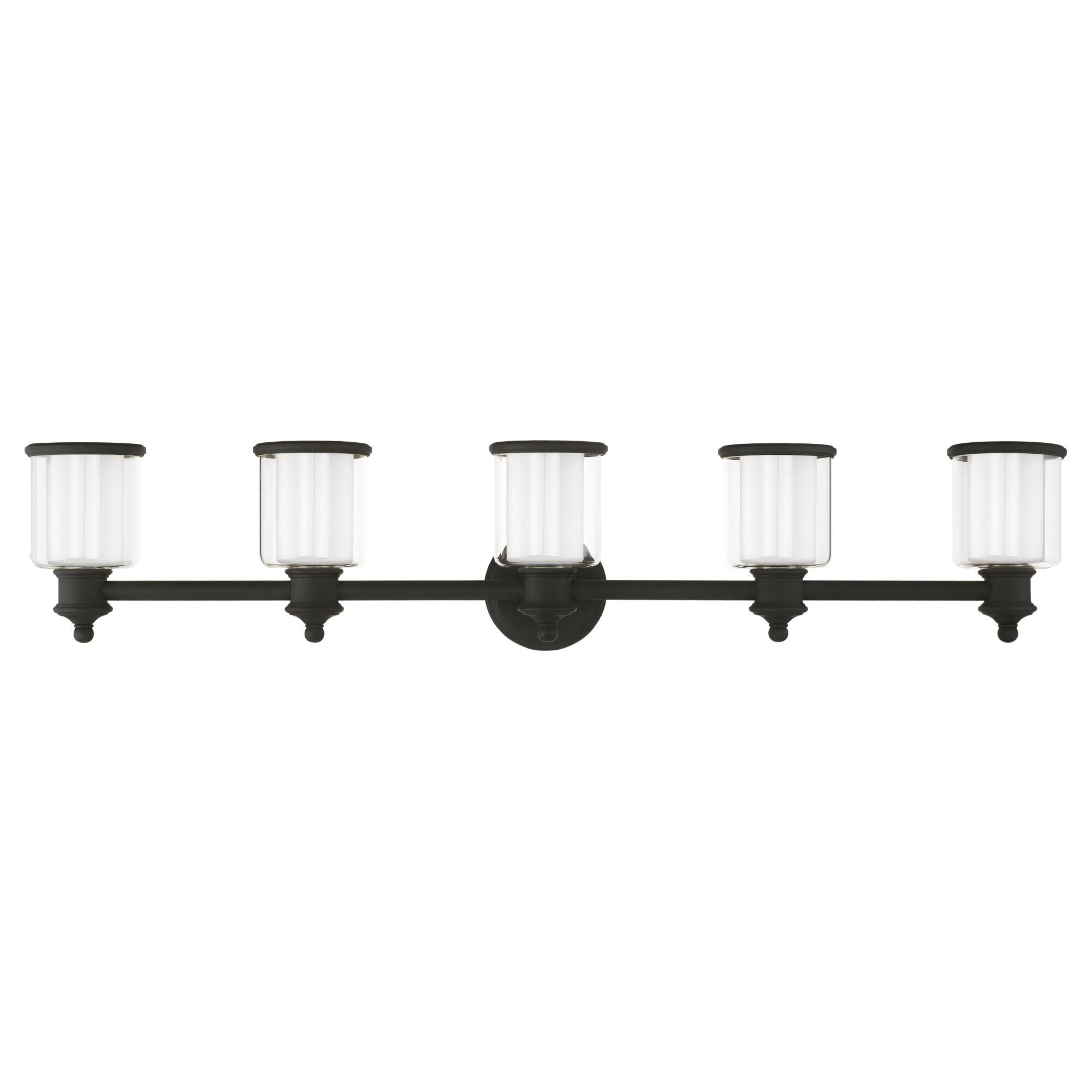 Middlebush 45 Inch 5 Light Bath Vanity Light by Livex Lighting