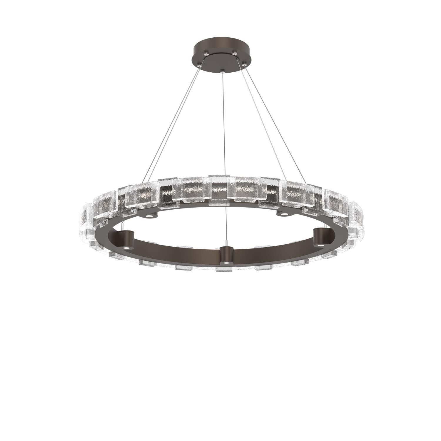 Levi Wilson Tessera 38 Inch Chandelier by Hammerton Studio