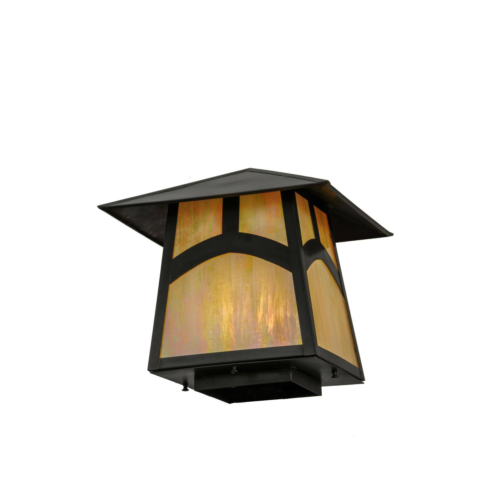 Meyda Lighting Stillwater 18 Inch Tall Outdoor Post Lamp