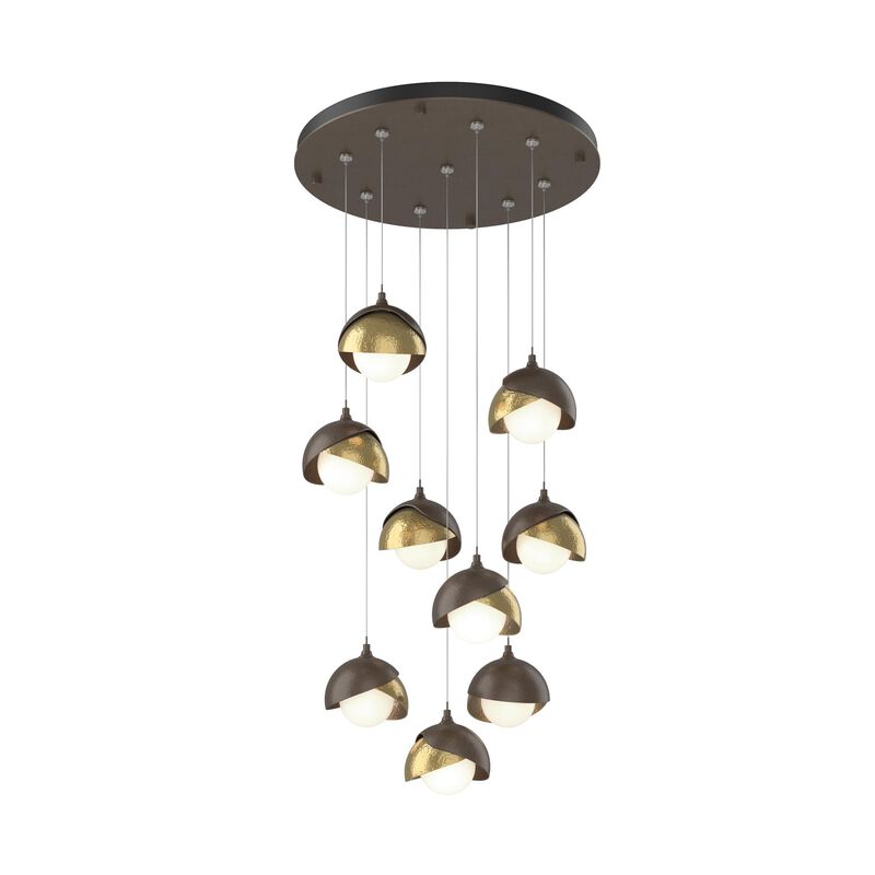 Brooklyn 20 Inch Multi Light Pendant by Hubbardton Forge