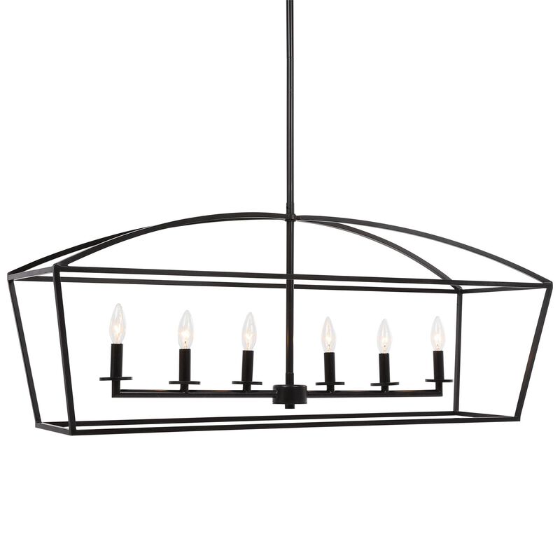 Kalizma Home Clayton 42 Inch 6 Light Linear Suspension Light by Uttermost