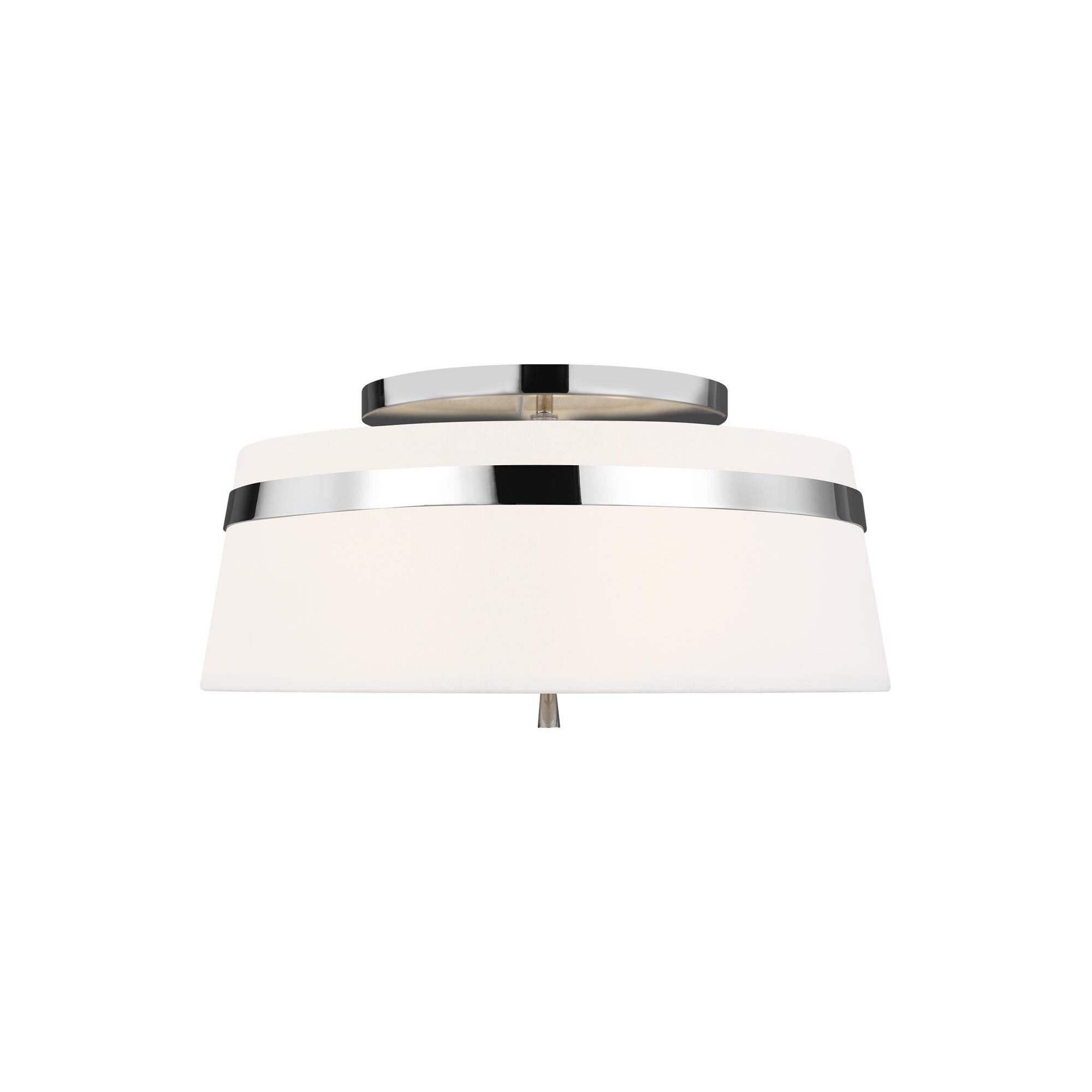 Alexa Hampton Cordtlandt 3 Light Semi Flush Mount by Visual Comfort Studio Collection