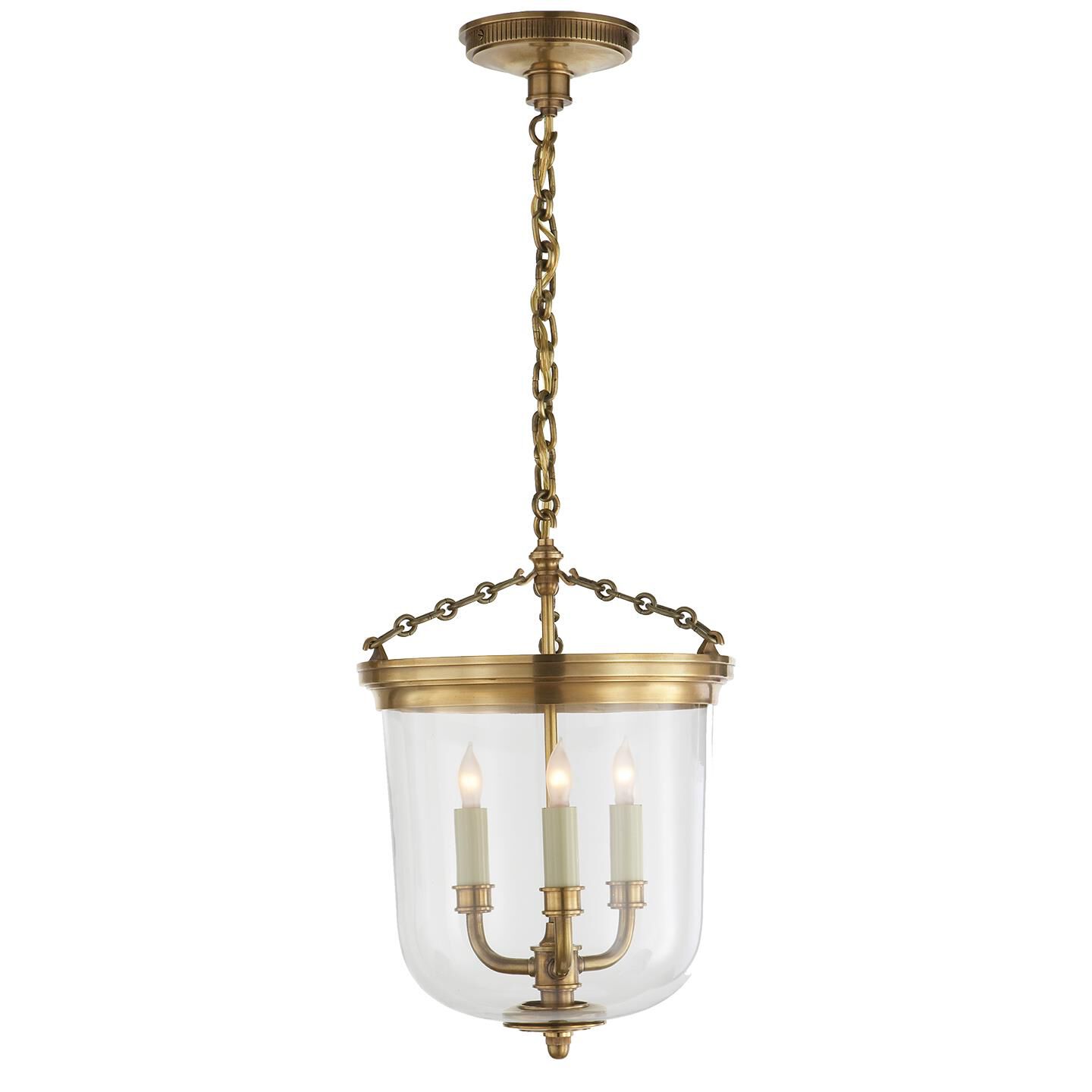 Thomas O'Brien Merchant 11 Inch Cage Pendant by Visual Comfort Signature Collection