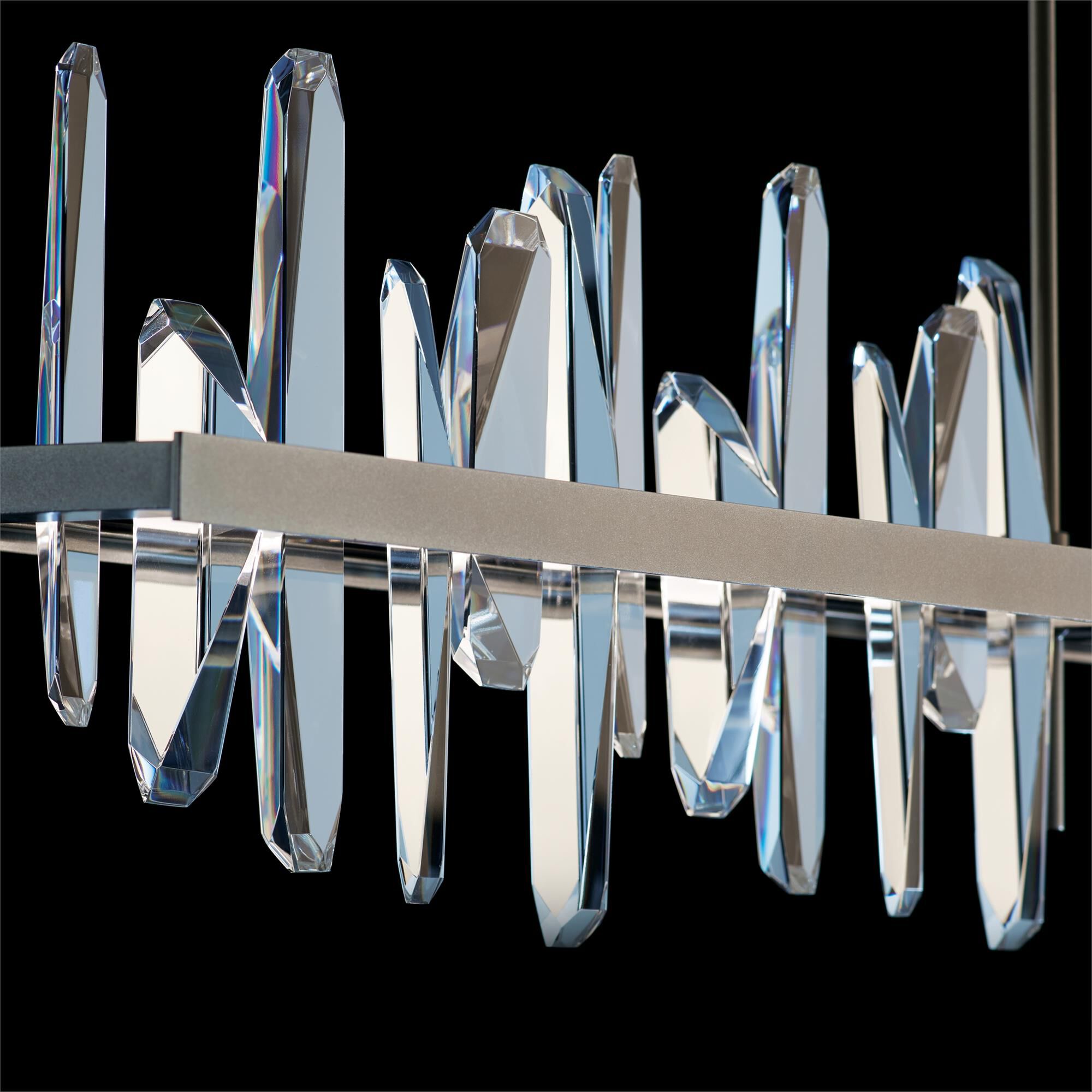 Shown in Soft Gold finish and Clear accent