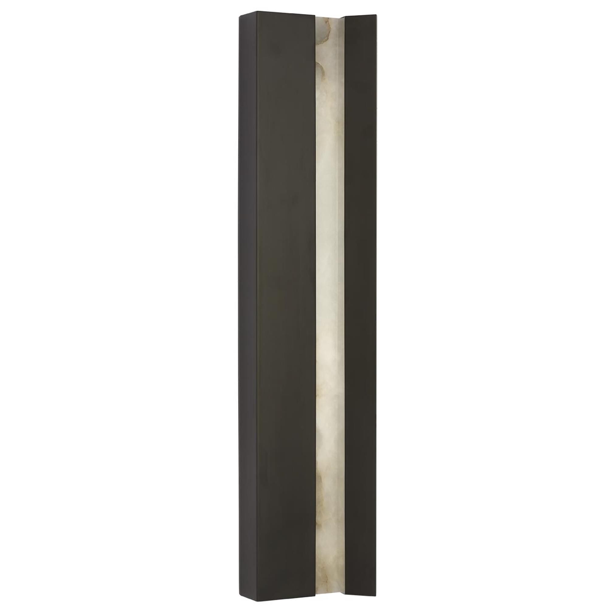 Shown in Matte Carbon finish and Alabaster shade
