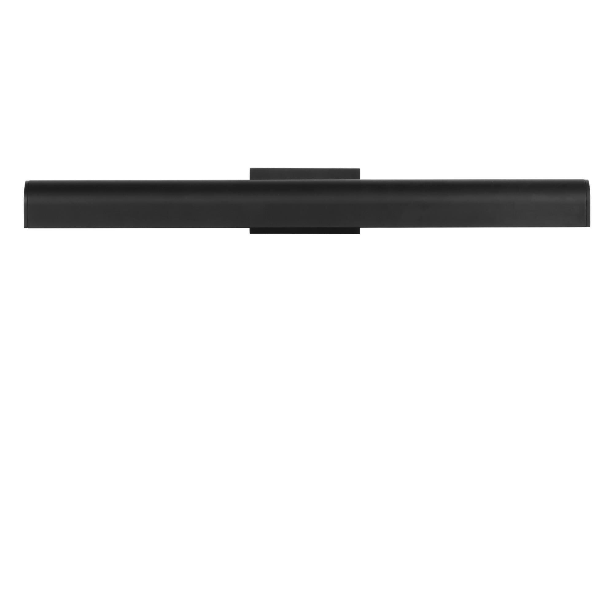 Shown in Midnight Black finish and White Acrylic Diffuser shade