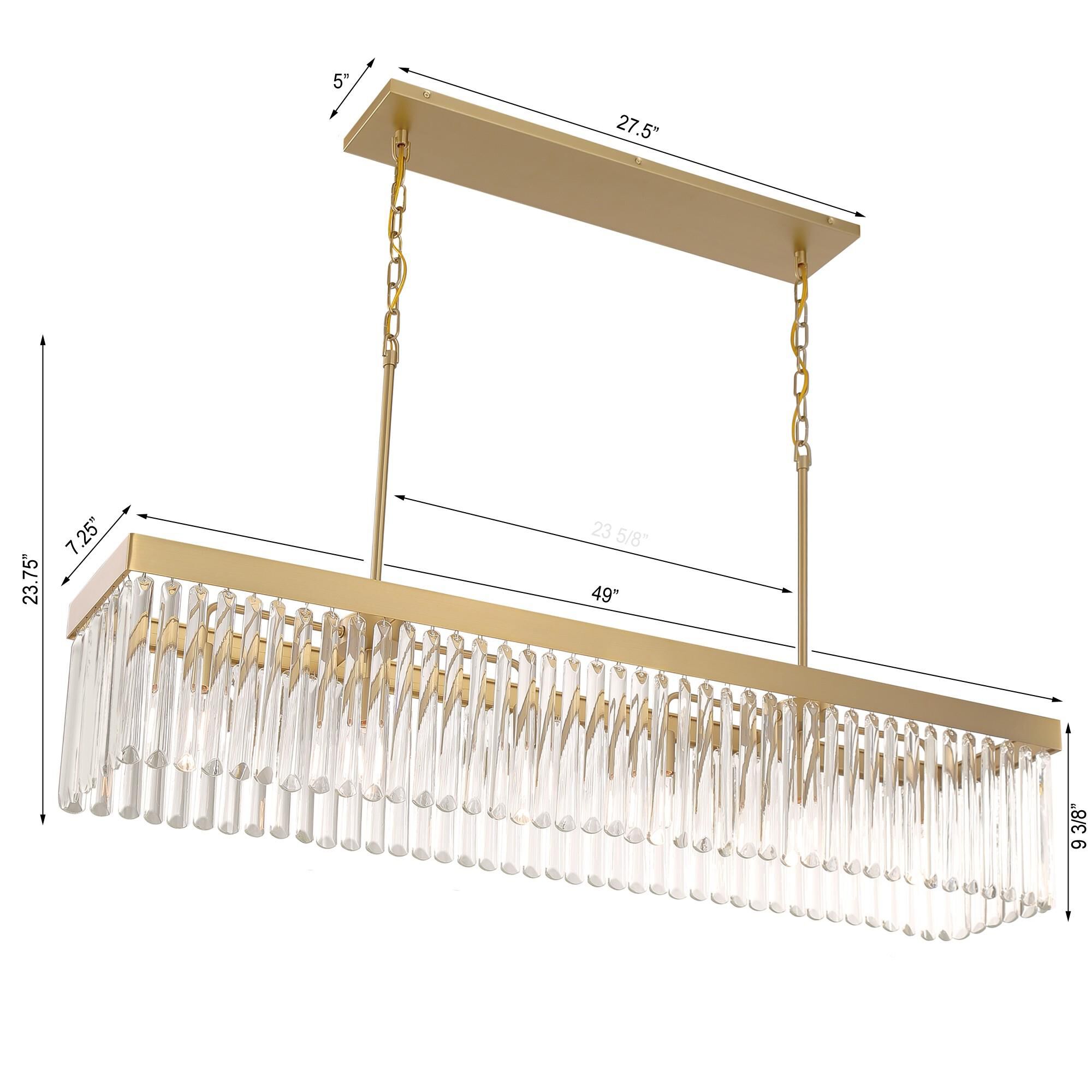 Shown in Modern Gold finish
