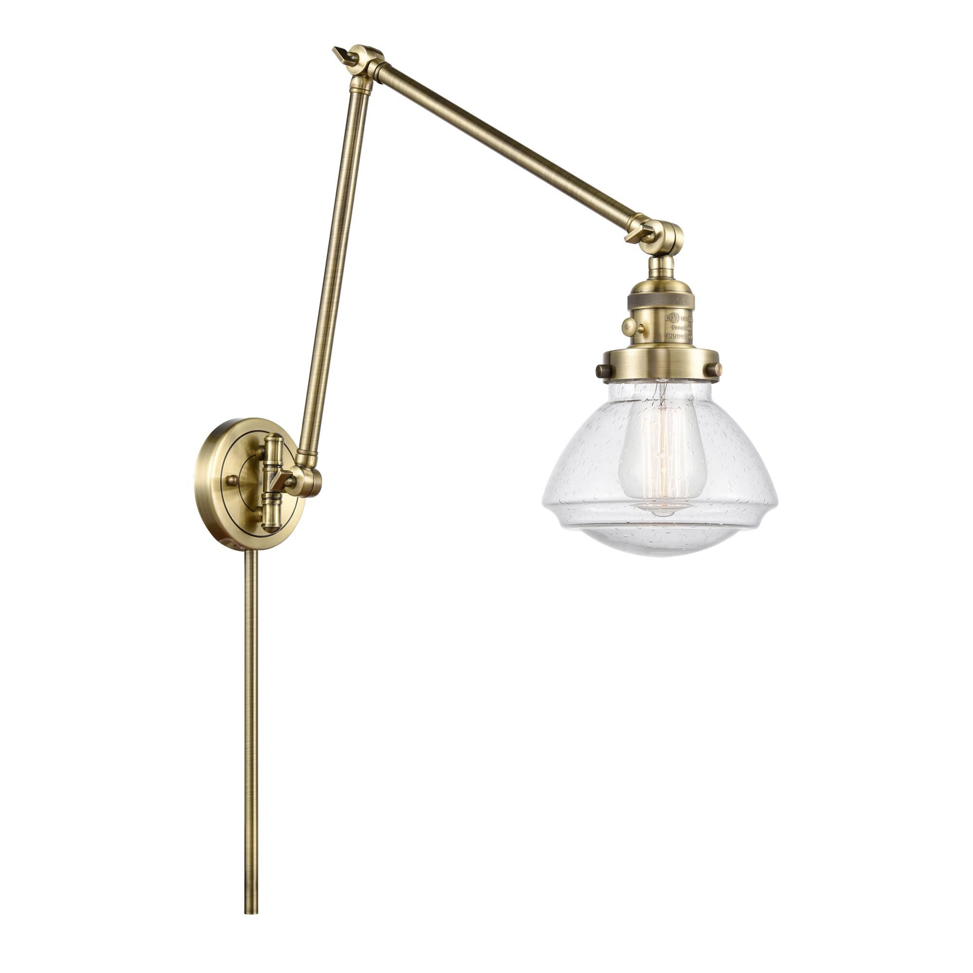 Bruno Marashlian Olean Wall Swing Lamp by Innovations Lighting