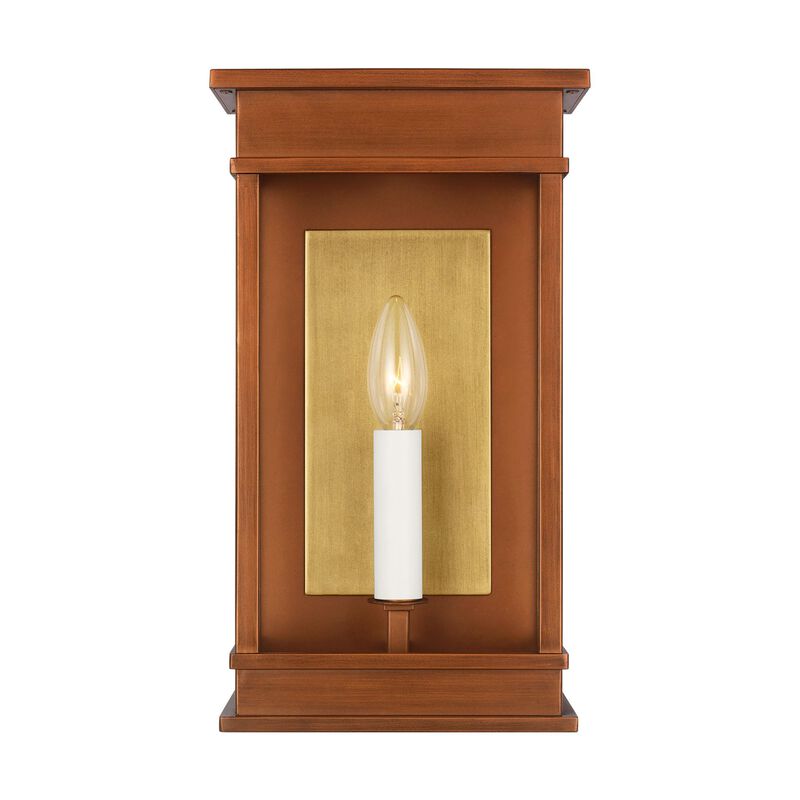 Chapman & Myers Cupertino 13 Inch Outdoor Wall Light by Visual Comfort Studio