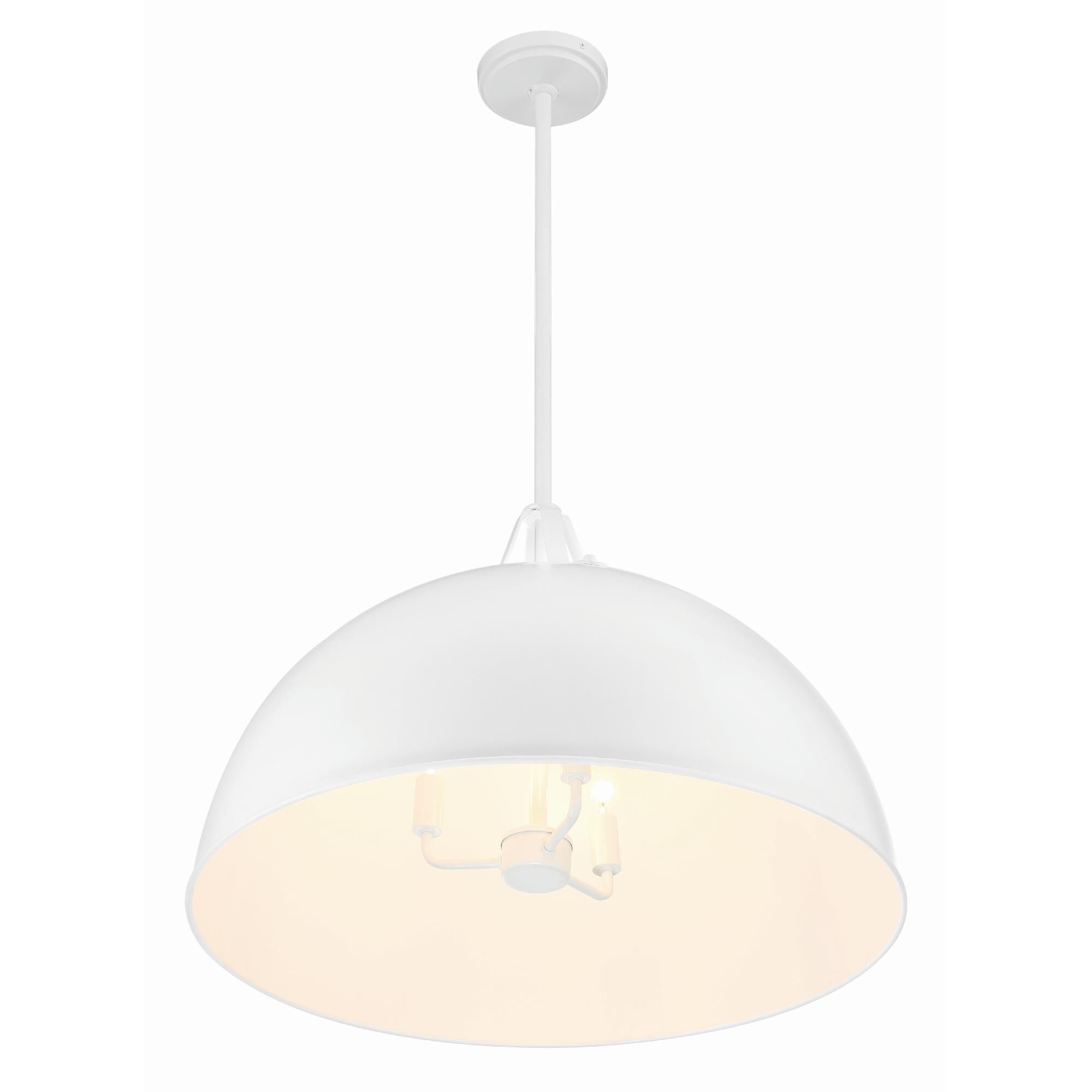 Shown in White finish