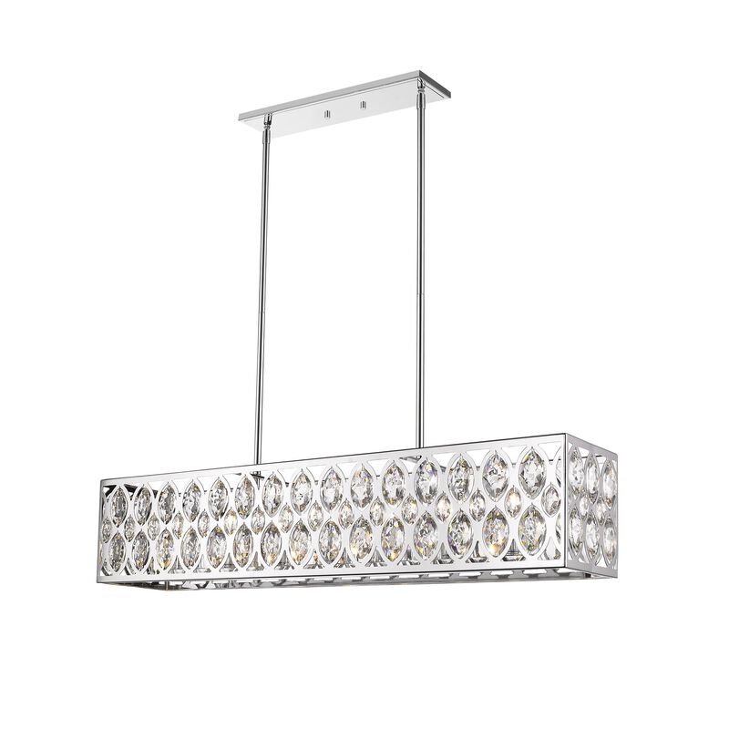 Dealey 43 Inch 7 Light Linear Suspension Light by Z-Lite