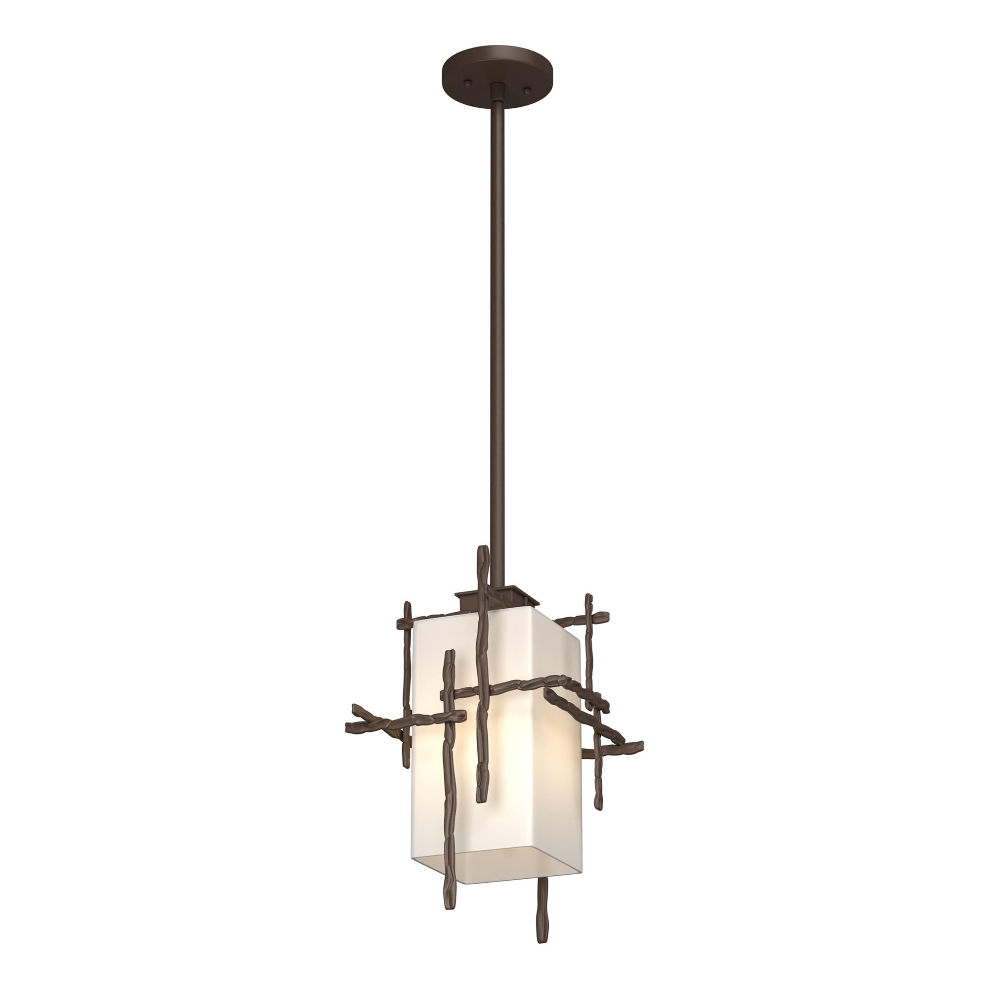 Hubbardton Forge Tura 15 Inch Tall Outdoor Hanging Lantern