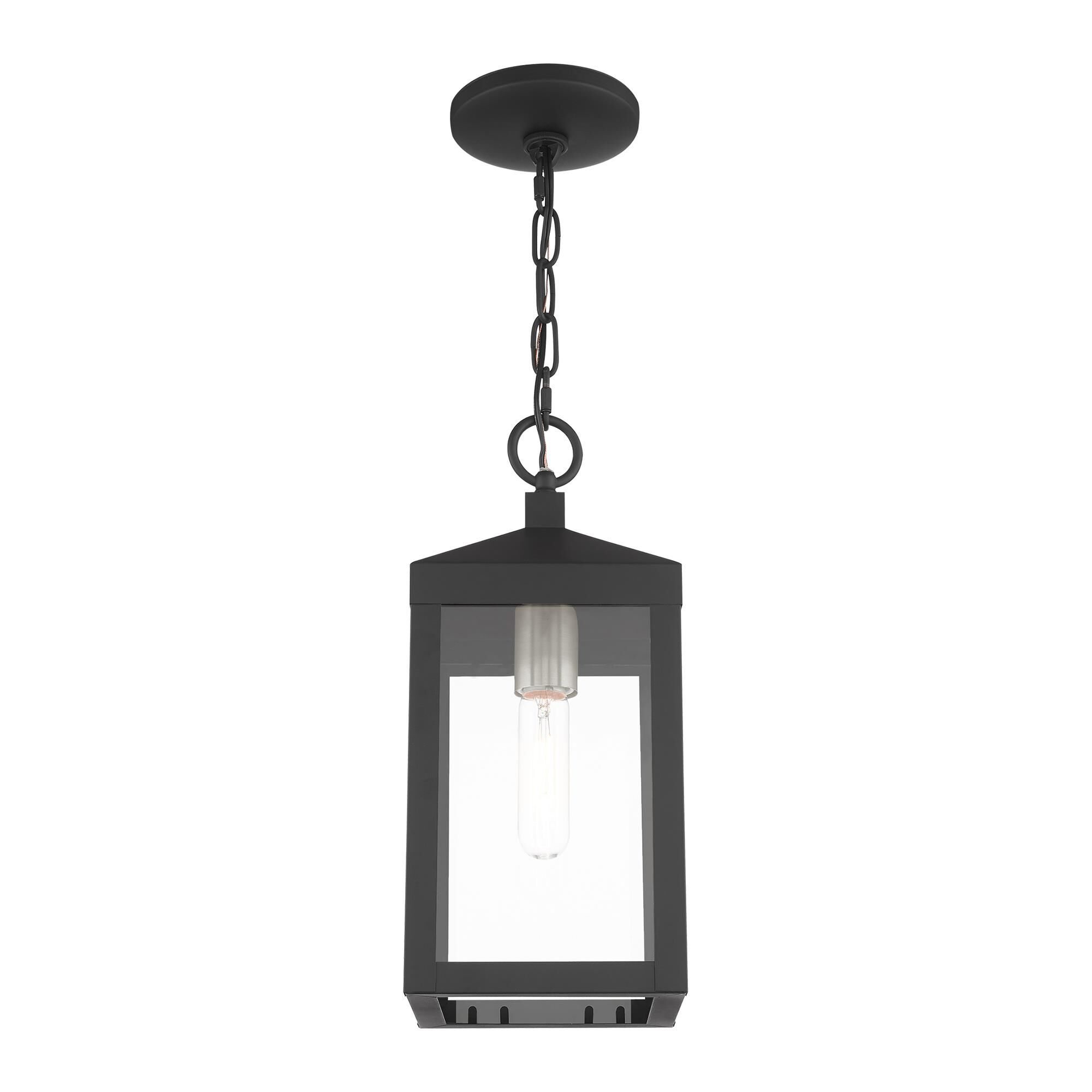 Livex Lighting Nyack 14 Inch Tall Outdoor Hanging Lantern