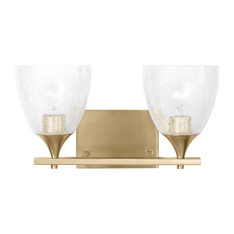 Drew & Jonathan Toffino 16 Inch 2 Light Bath Vanity Light by Visual Comfort Studio