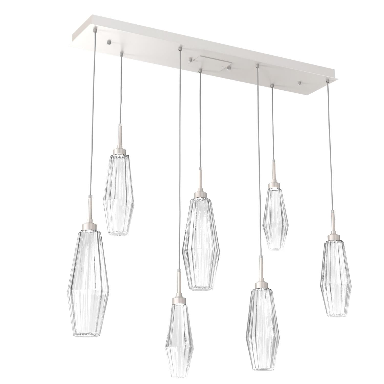 Aalto 45 Inch 7 Light LED Linear Suspension Light by Hammerton Studio