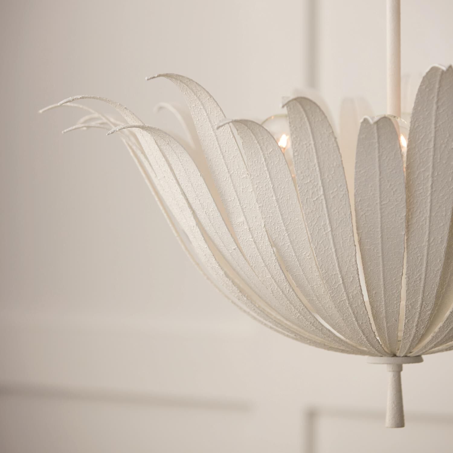 Shown in Textured White finish