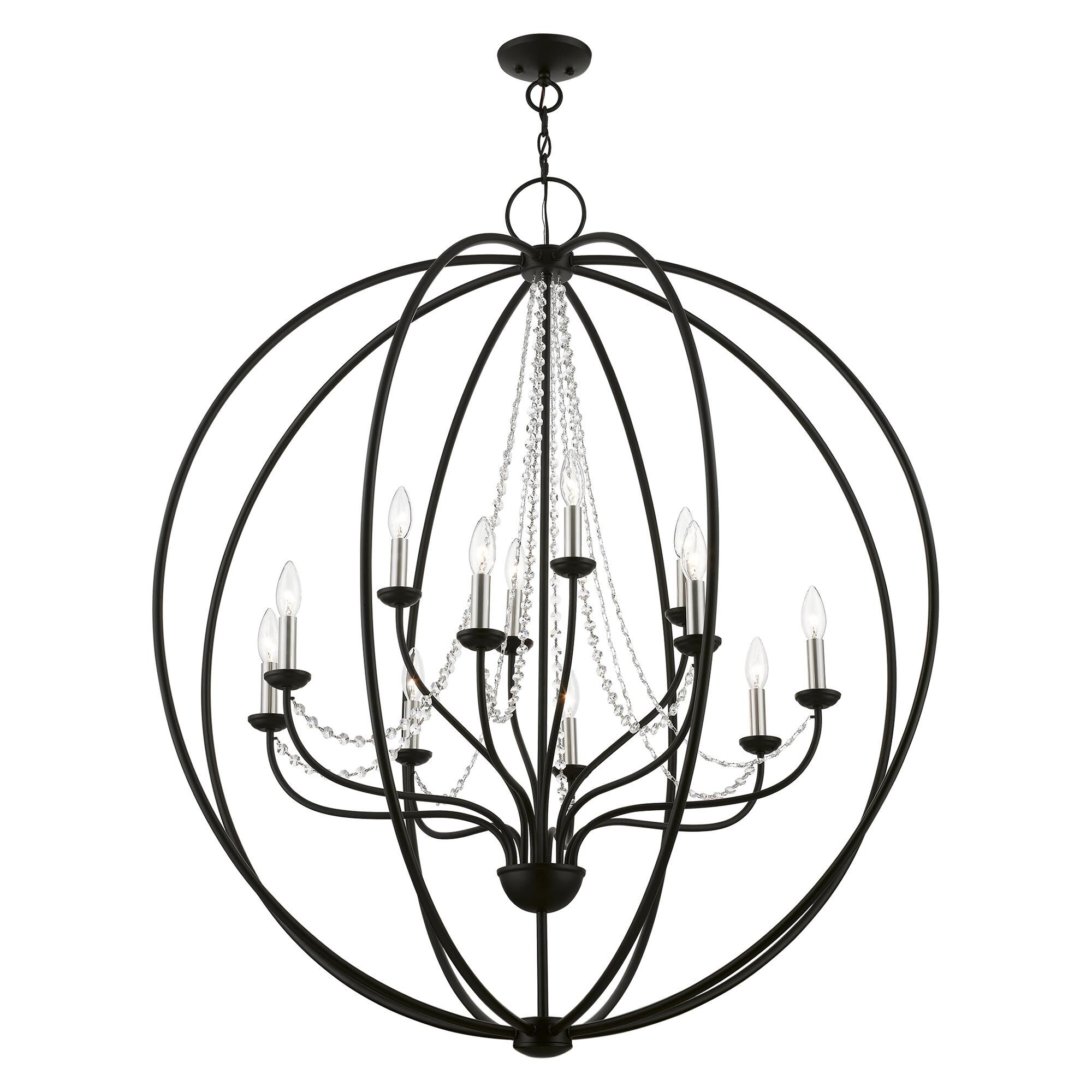 Arabella 40 Inch Cage Pendant by Livex Lighting