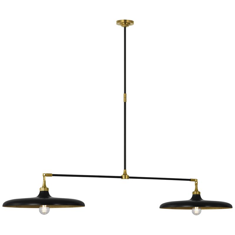 Thomas O'Brien Piatto 63 Inch Linear Suspension Light by Visual Comfort Signature Collection