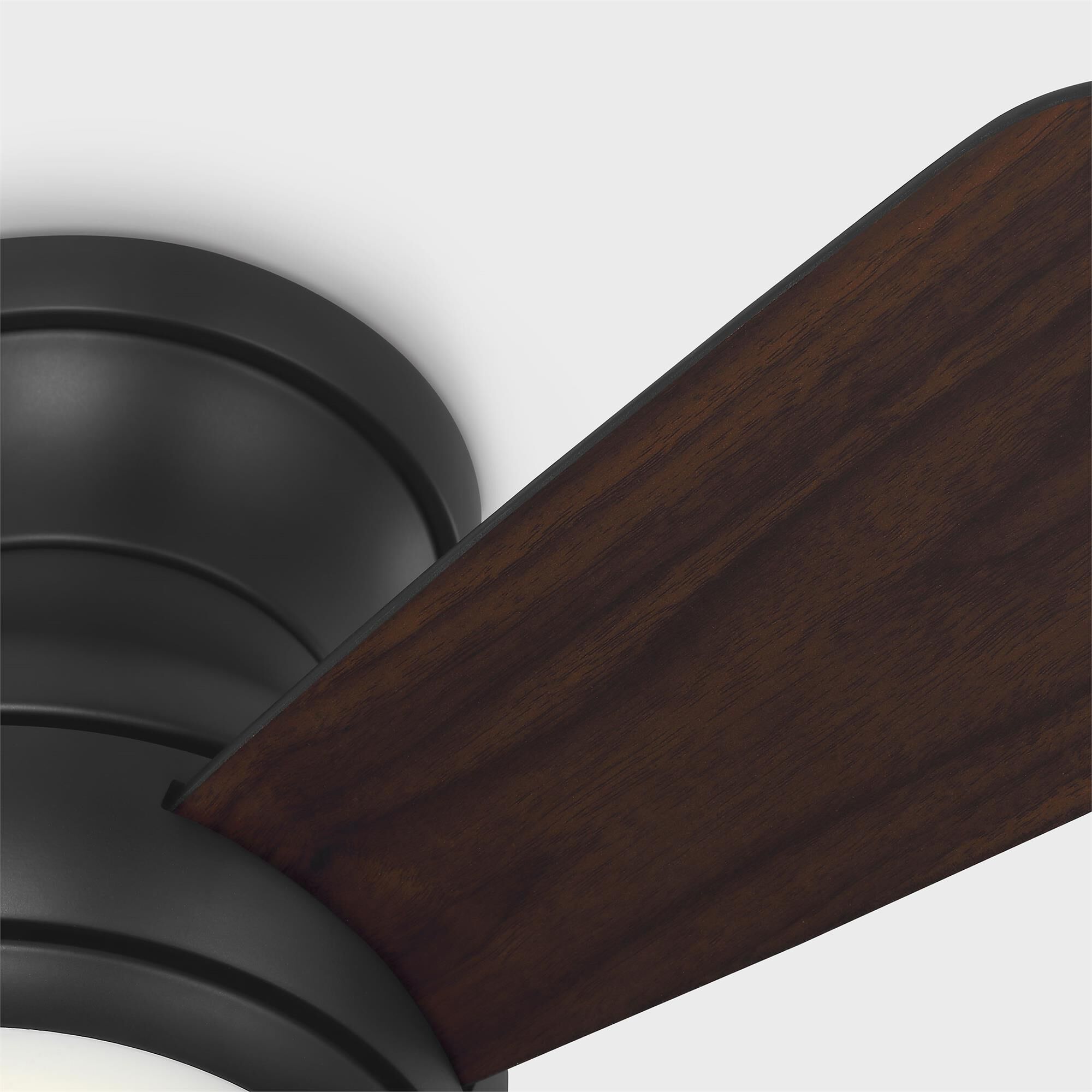 Orbis Hugger 32 Inch Flush Mount Fan with Light Kit,