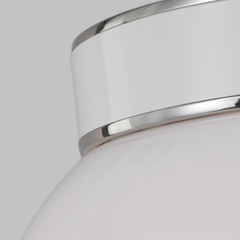 Kate Spade New York Monroe 8 Inch Semi Flush Mount by Visual Comfort Studio