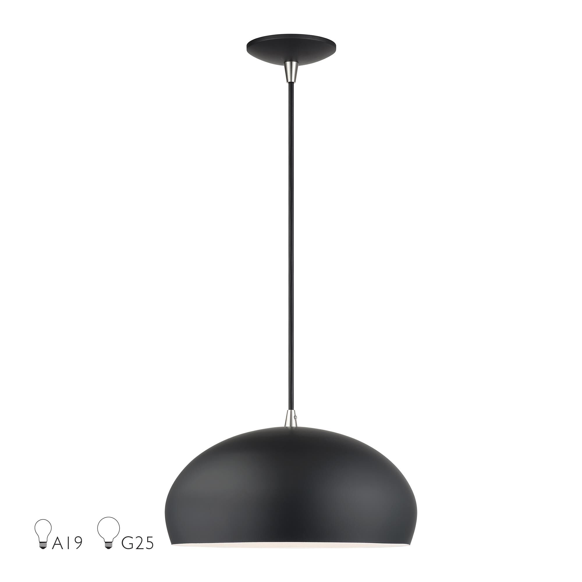 Domma 14 Inch Large Pendant by Livex Lighting
